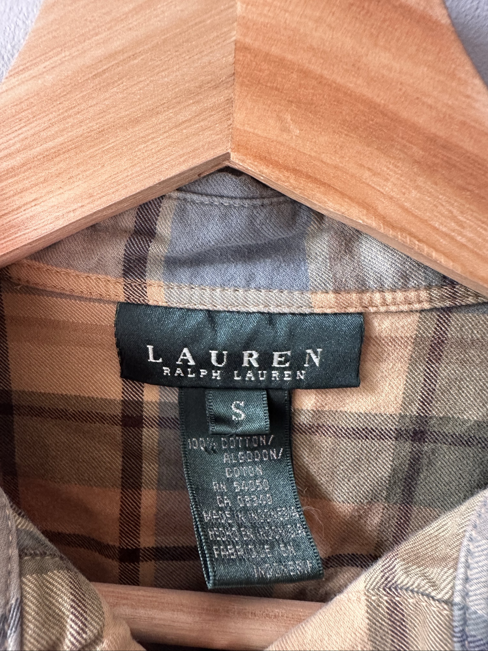Lauren Ralph Lauren Women's Multi Colour Cotton Check Shirt Small image 3