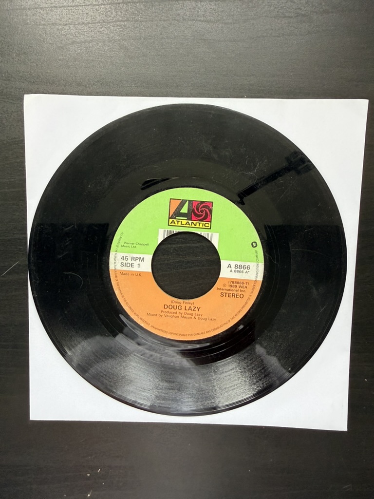 Doug Lazy Vinyl 7 inch Single 45 RPM Let It Roll A-8866