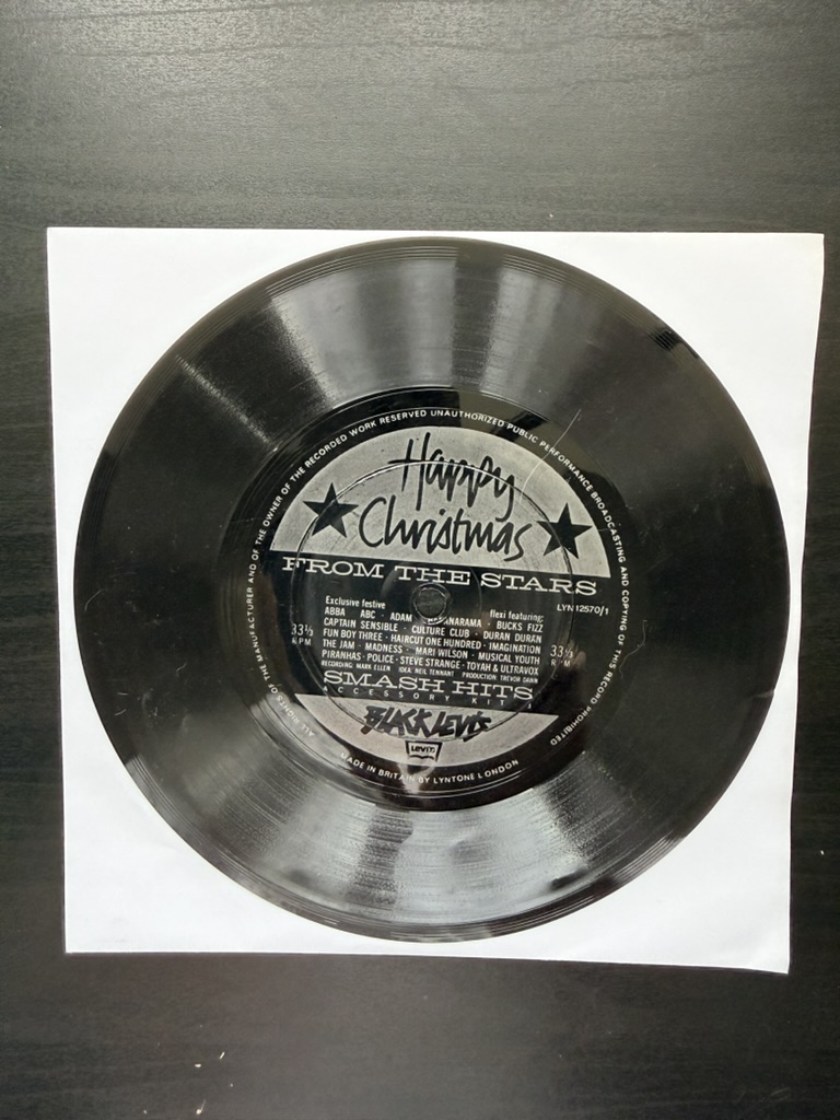 Happy Christmas From The Stars Vinyl Record 7" Smash Hits