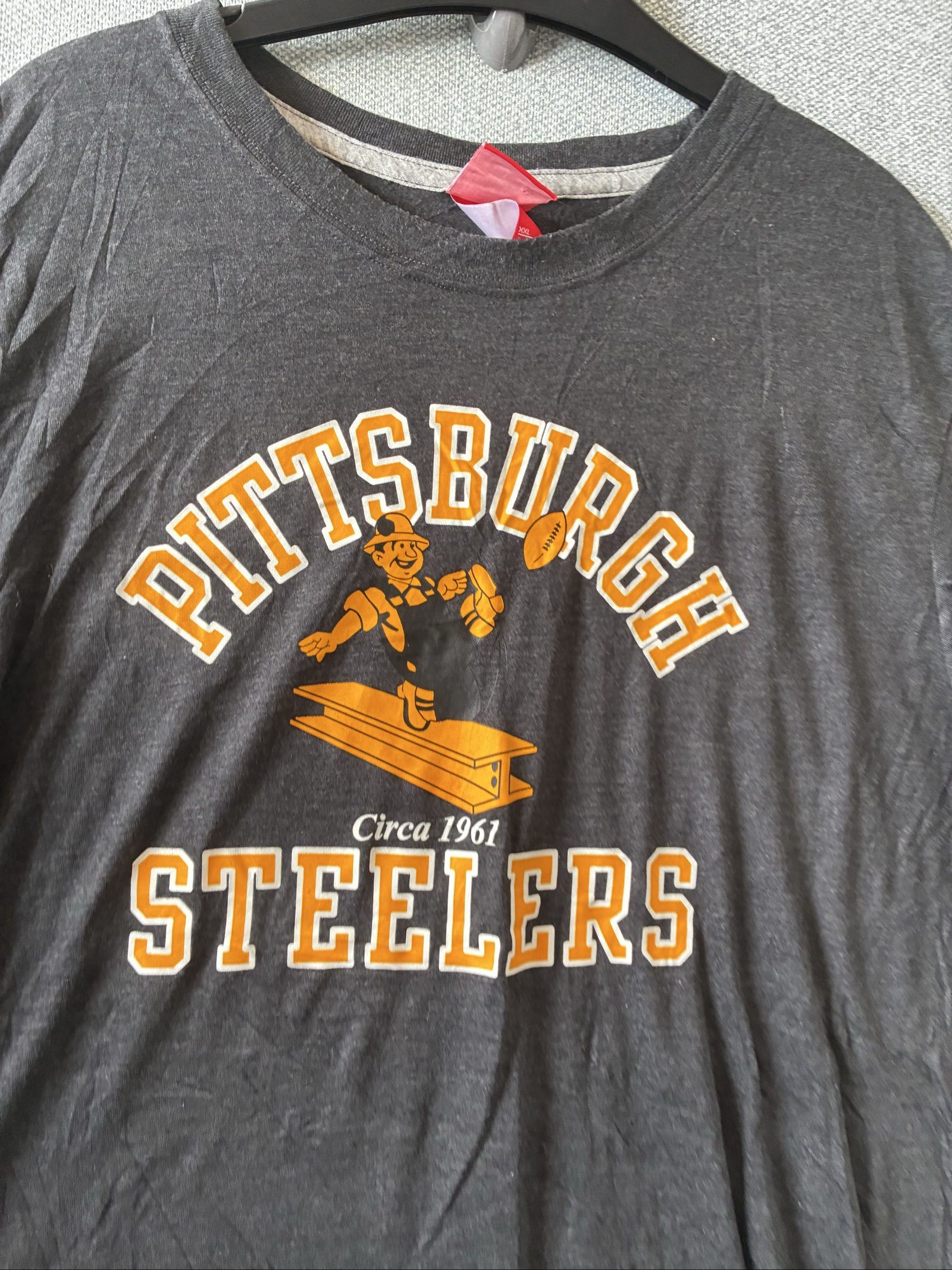 Nike Men Black Pittsburgh Steelers XXL NFL T-Shirt image 2