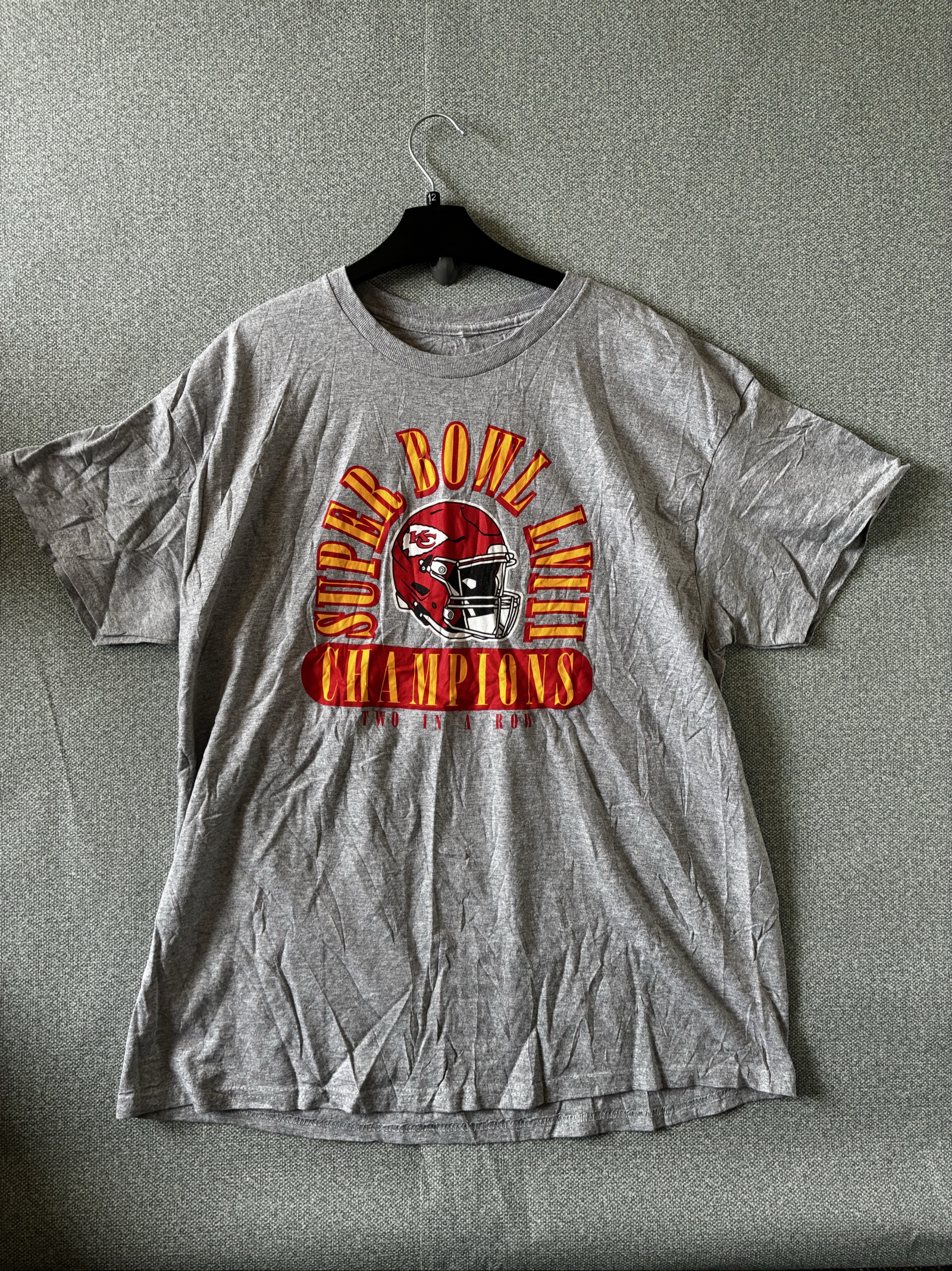 NFL Grey Super Bowl LIV Champions T-Shirt Extra Large
