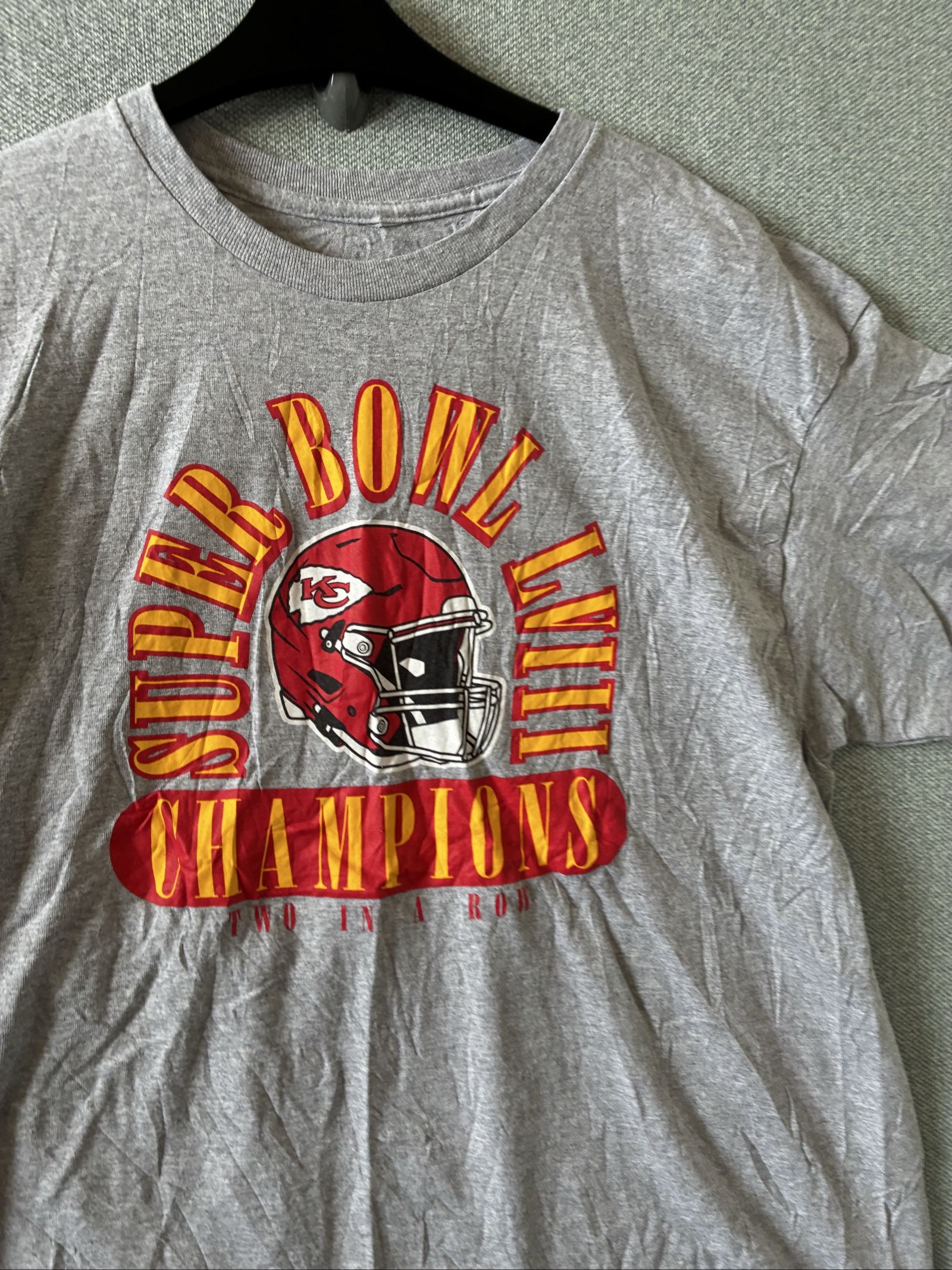 NFL Grey Super Bowl LIV Champions T-Shirt Extra Large image 2