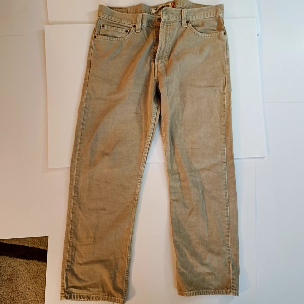 Levi's Beige 505 Regular Fit Jeans 36 Waist 30 Length
