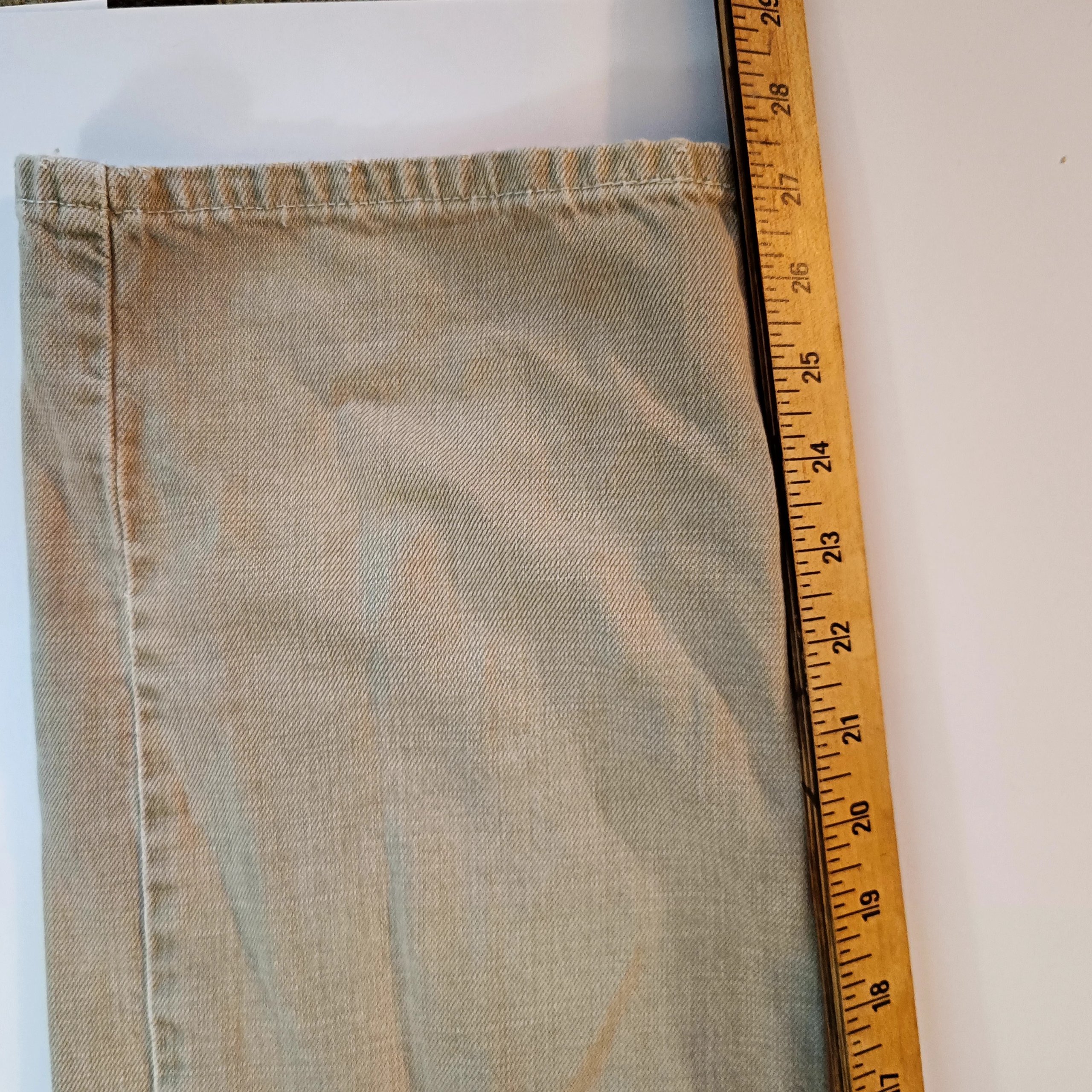 Levi's Beige 505 Regular Fit Jeans 36 Waist 30 Length image 4