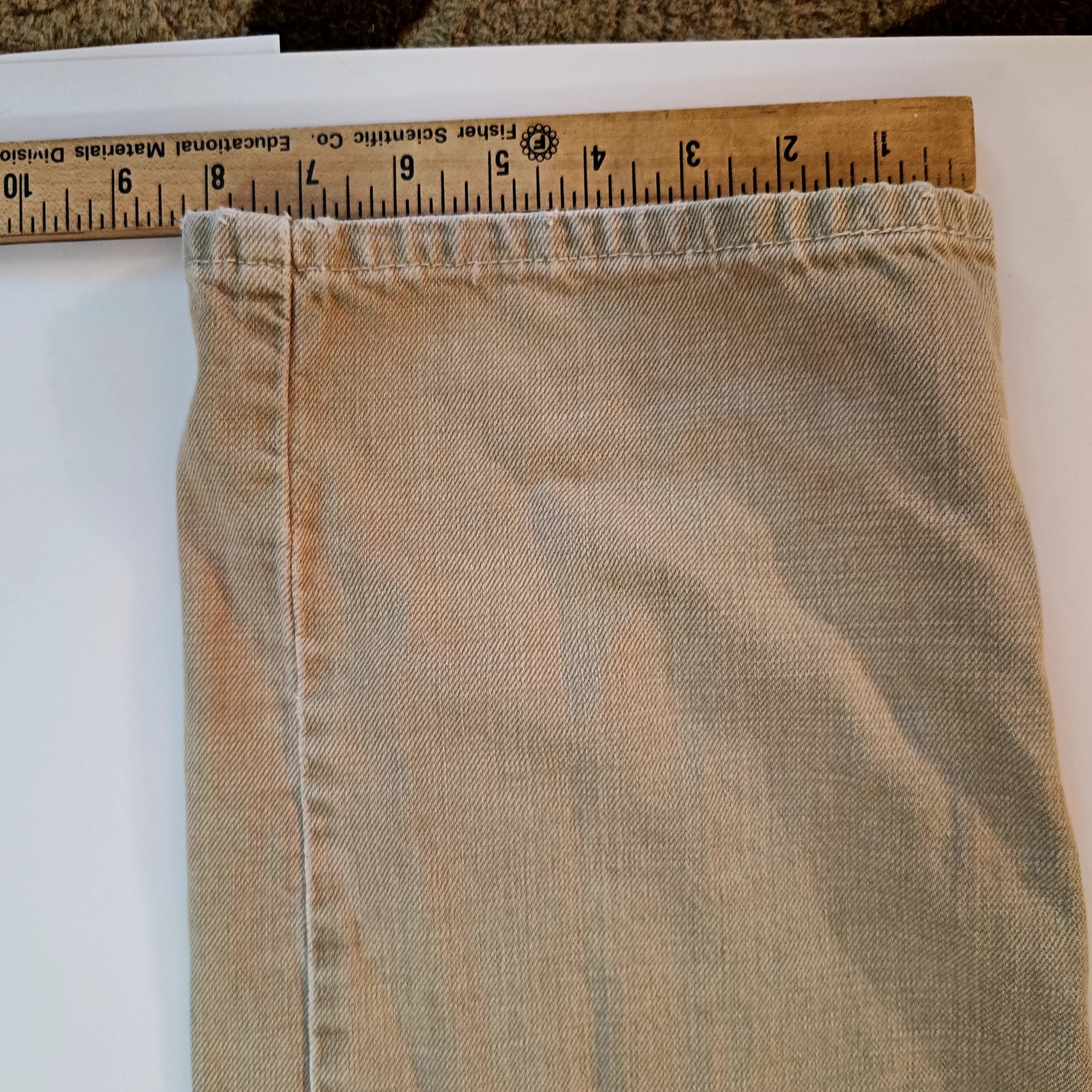 Levi's Beige 505 Regular Fit Jeans 36 Waist 30 Length image 5
