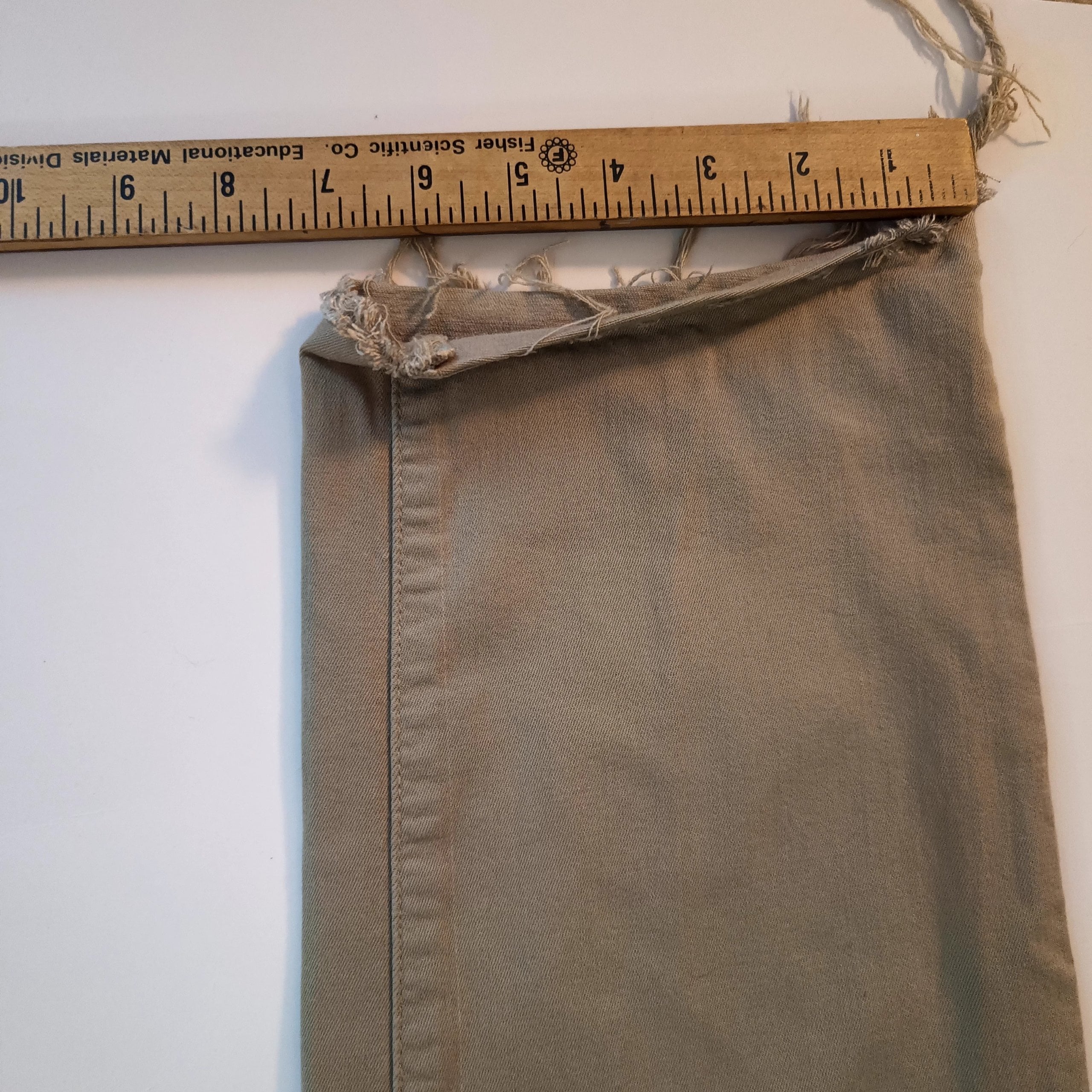 7 For All Mankind Beige Luxe Sport Men's Slim Fit Pants 33 Waist image 3