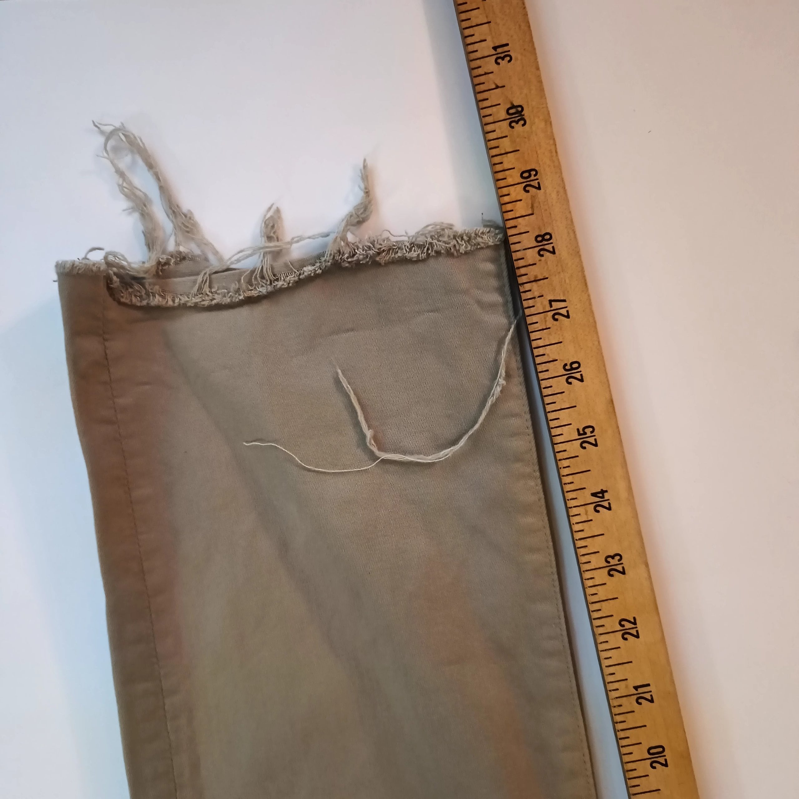 7 For All Mankind Beige Luxe Sport Men's Slim Fit Pants 33 Waist image 4