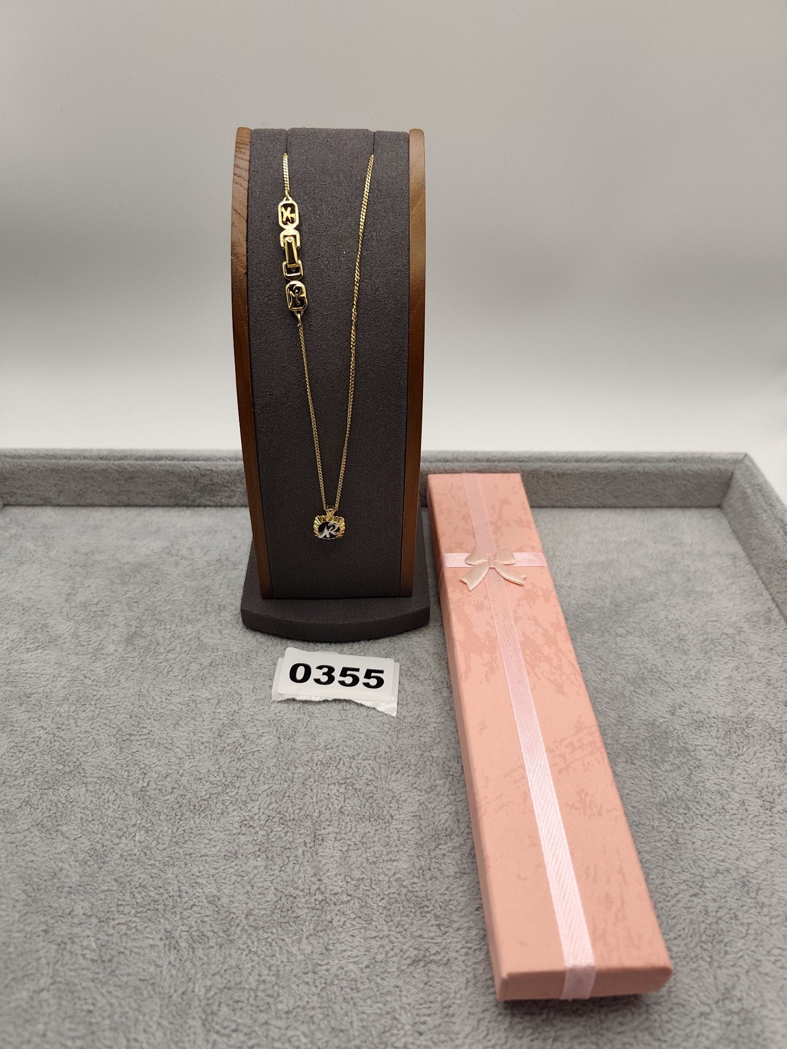 Nina Ricci Women's Gold tone Chain Necklace with Pendant Other