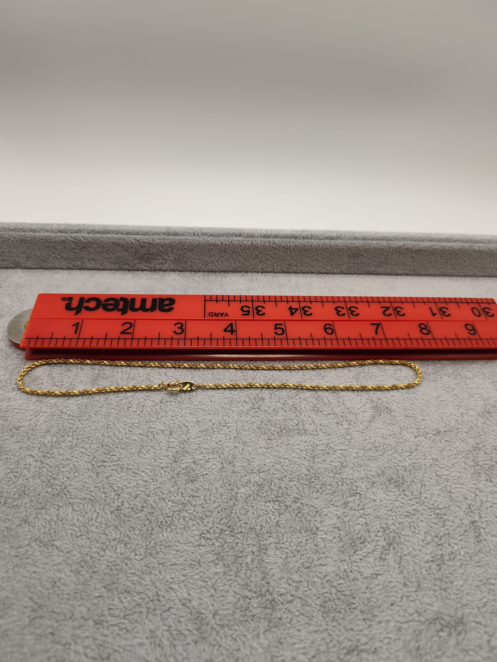 Trifari Women's Gold Tone Chain Necklace 17 in with Gift Box image 5