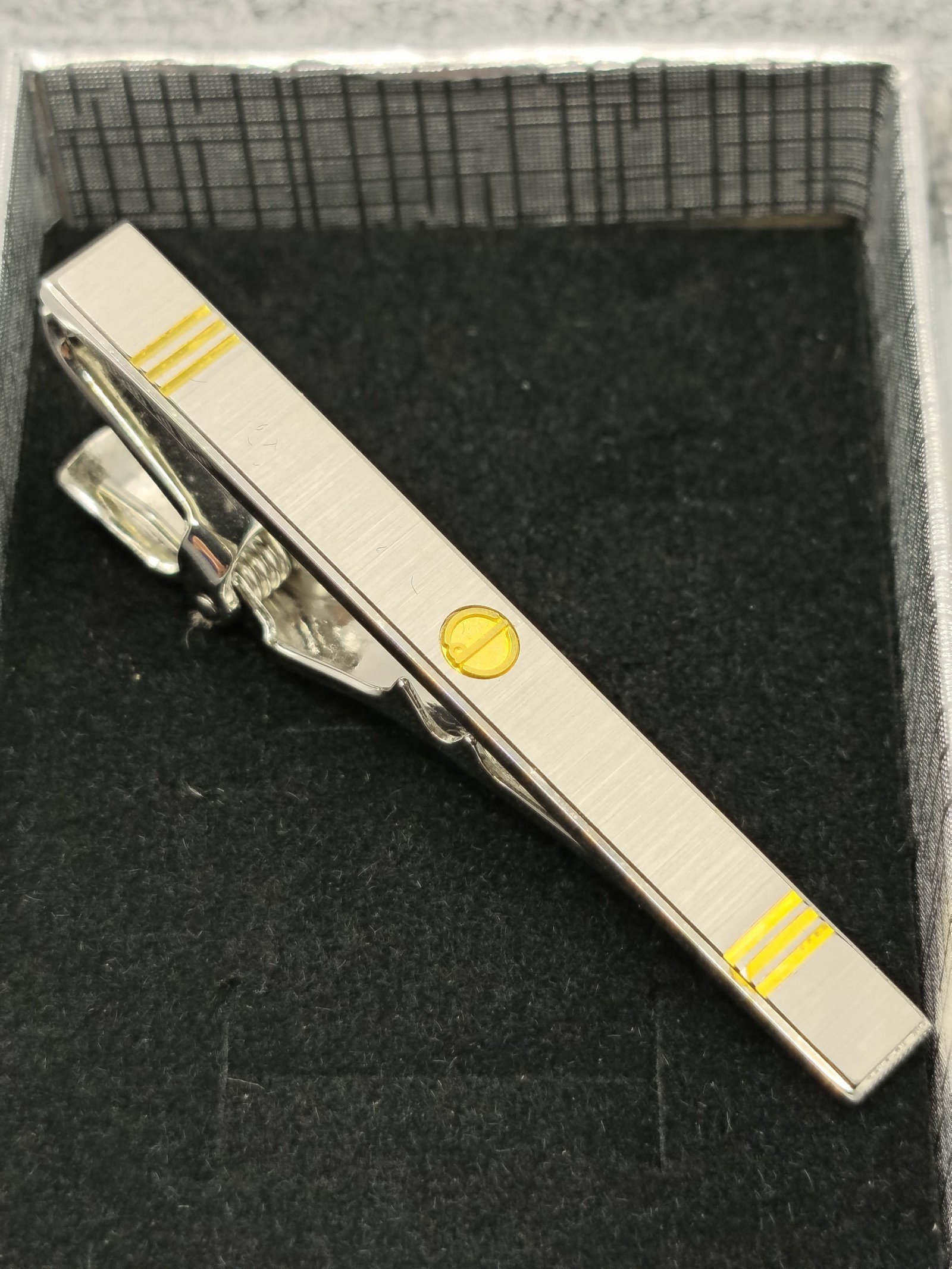 Dunhill Silver & Gold Motif Tie Clip Men Other image 2