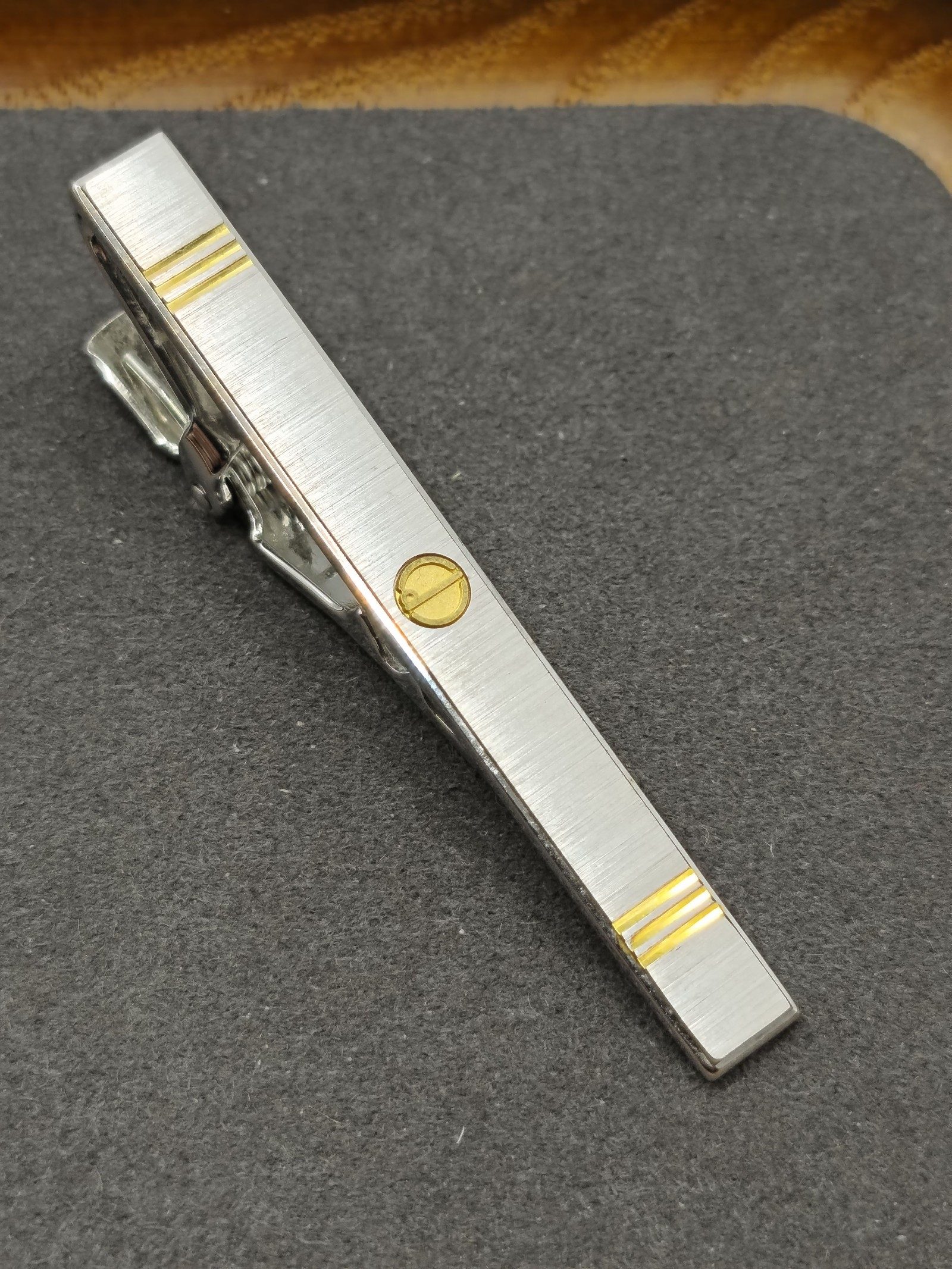 Dunhill Silver & Gold Motif Tie Clip Men Other image 3