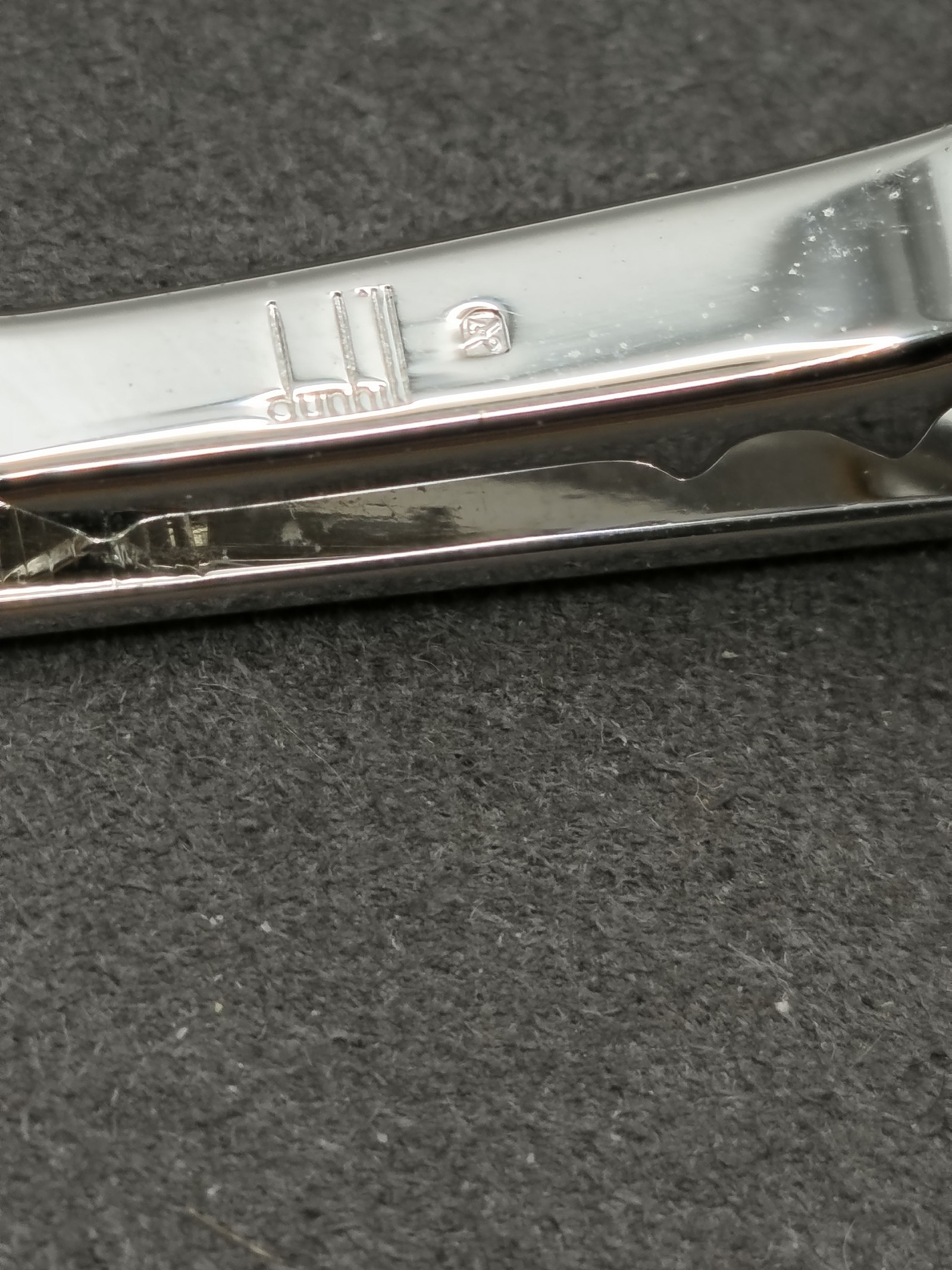 Dunhill Silver & Gold Motif Tie Clip Men Other image 4