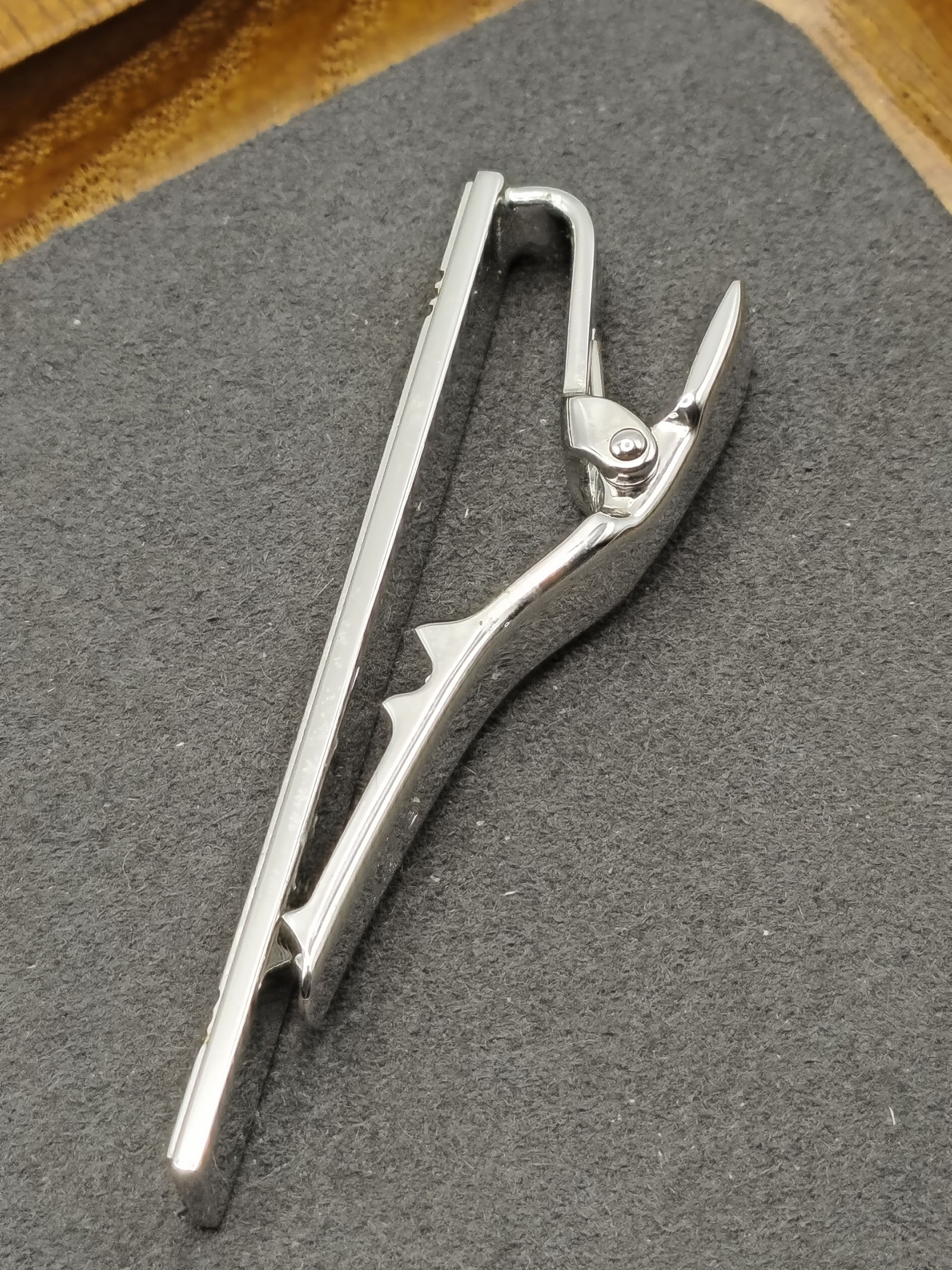 Dunhill Silver & Gold Motif Tie Clip Men Other image 7
