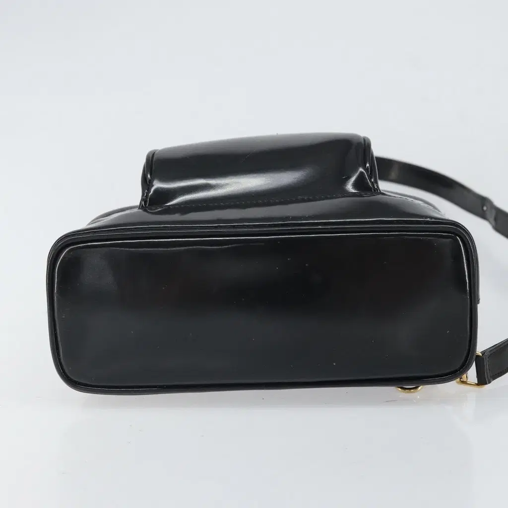 Gucci Black Bamboo Leather Backpack image 9