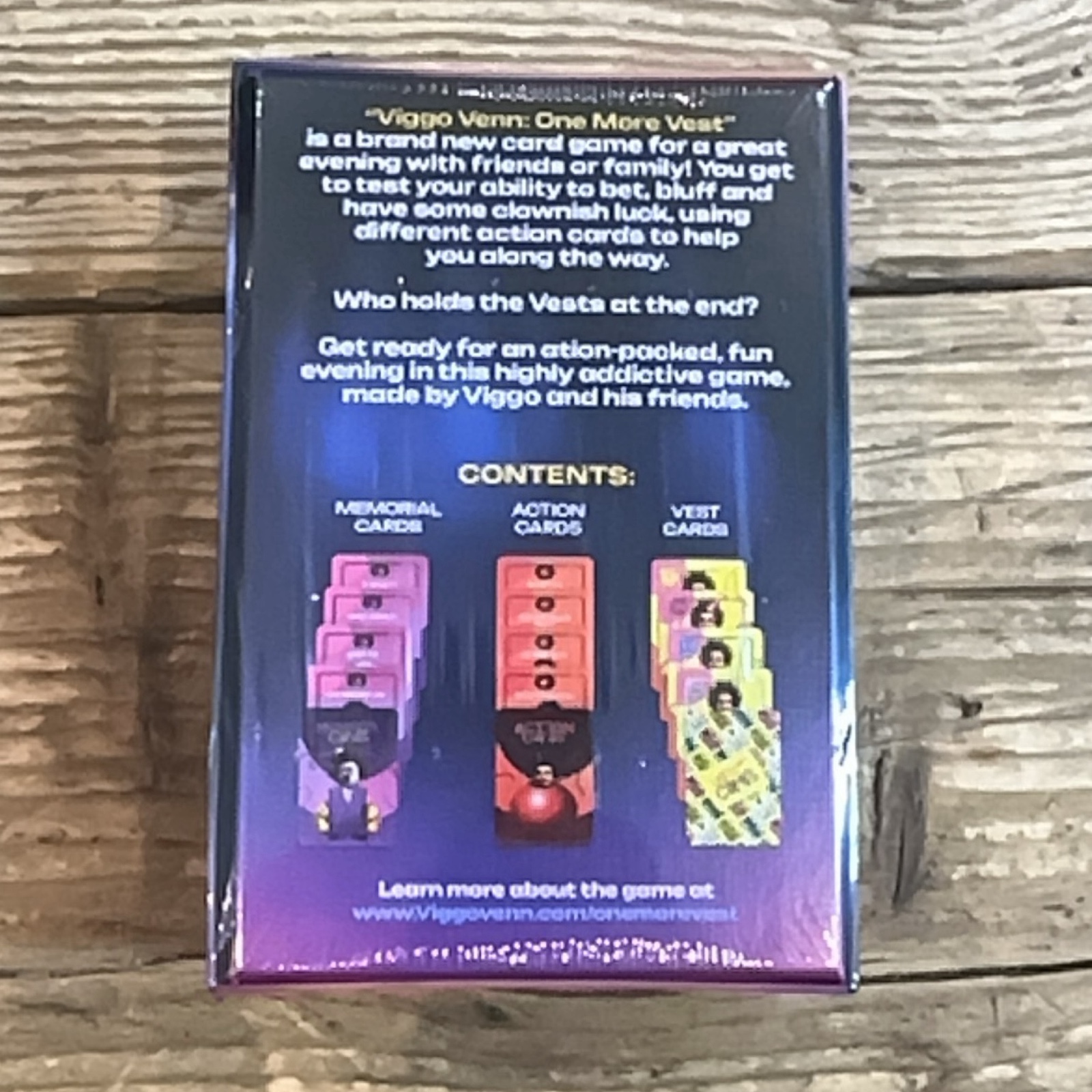 Viggo Venn One More Vest Unisex Card Game Limited Edition image 3