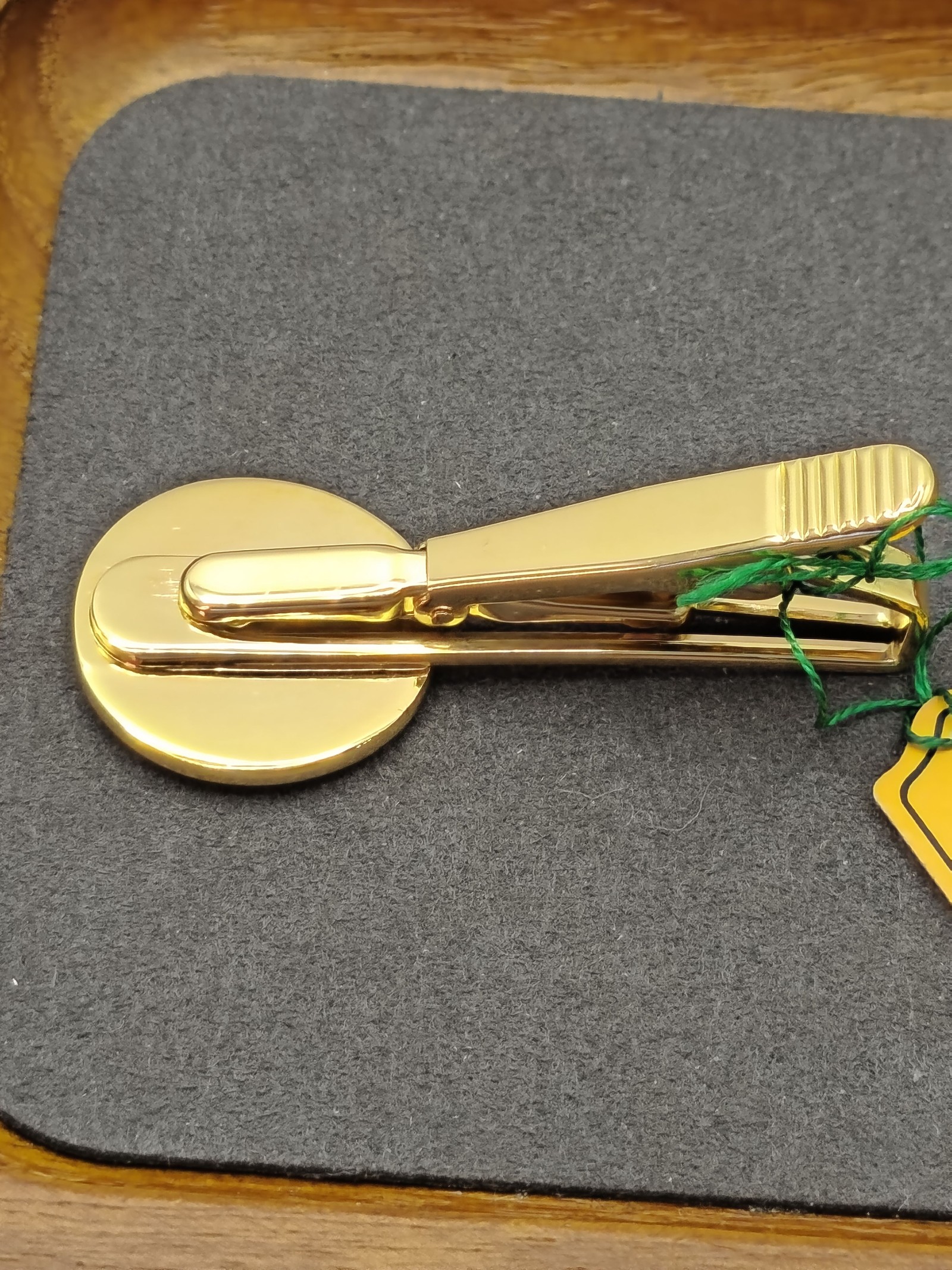 Gold & Black Eagle US Half Dollar Men's Tie Clip Other image 9