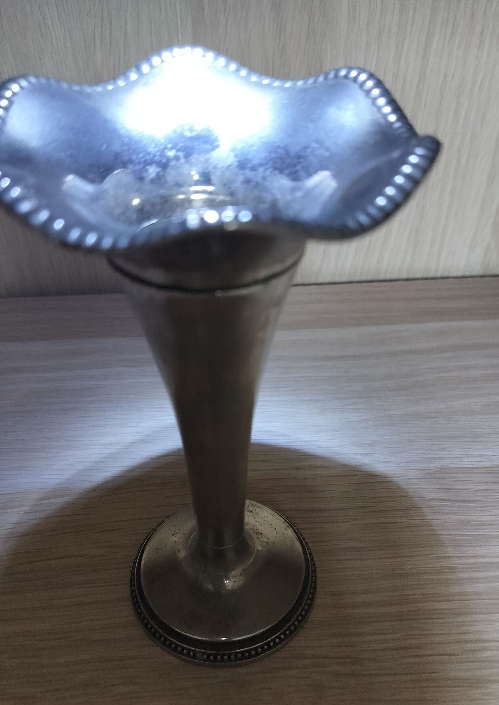 Antique Brass Candle Holder One Size 16 cm Height image 7