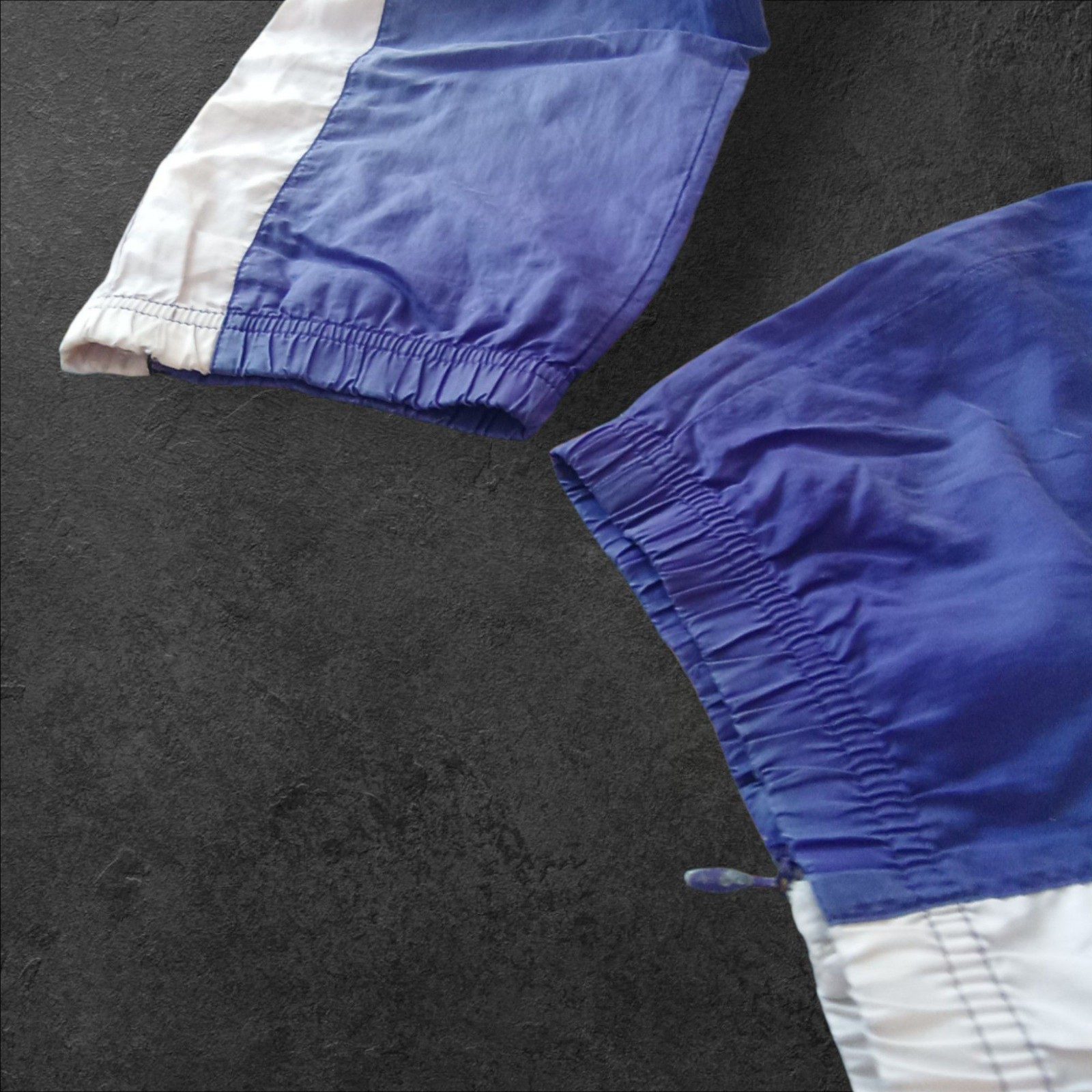 Adidas Blue & White Track Pants Medium Men's image 4