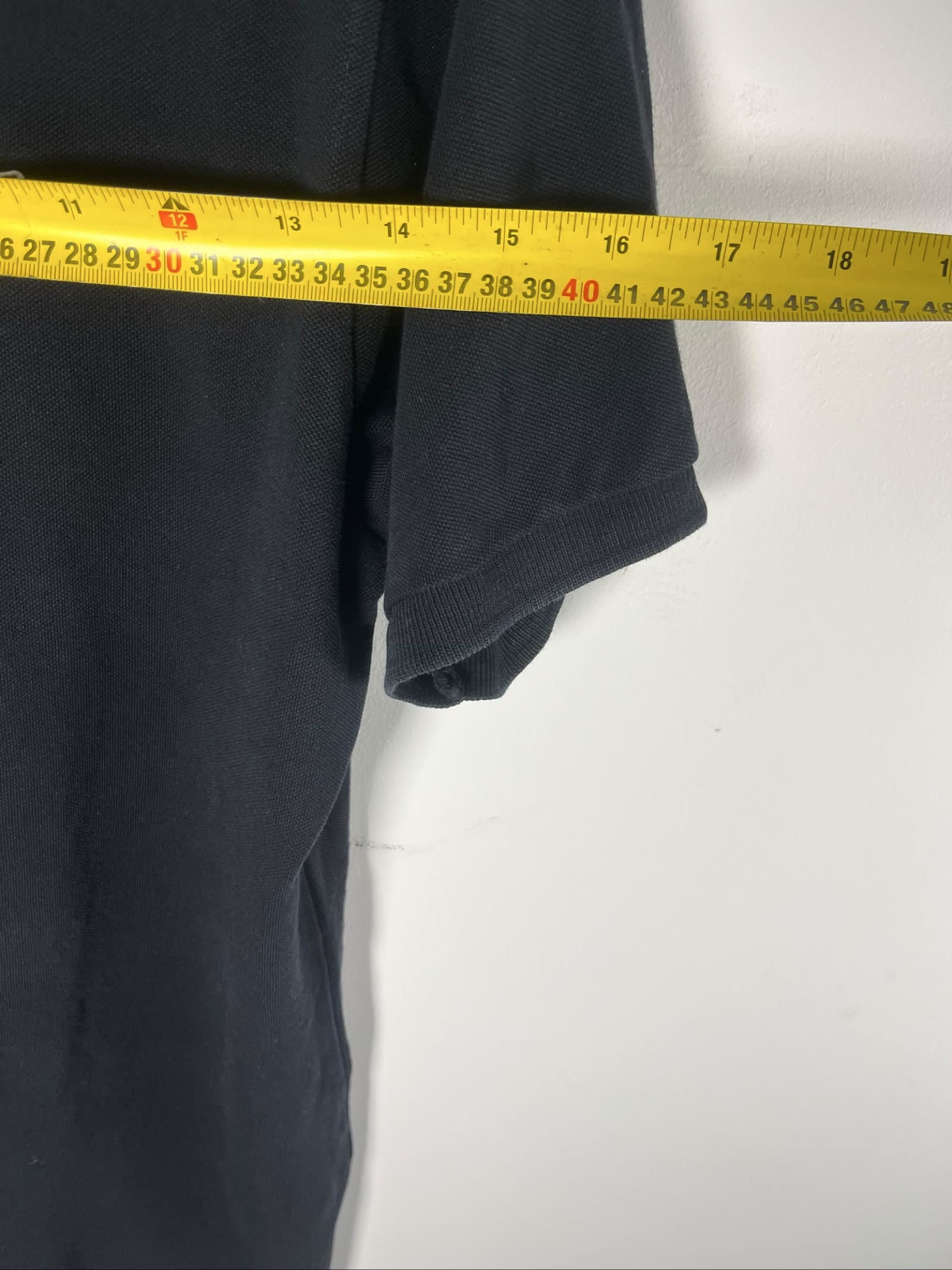 Lacoste Men Black Polo Shirt Size 5 Classic Fit image 4