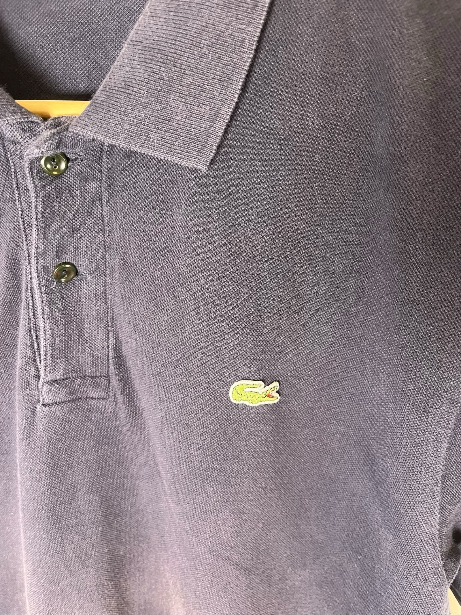 Lacoste Men's Navy Blue Polo Shirt Large Cotton image 3