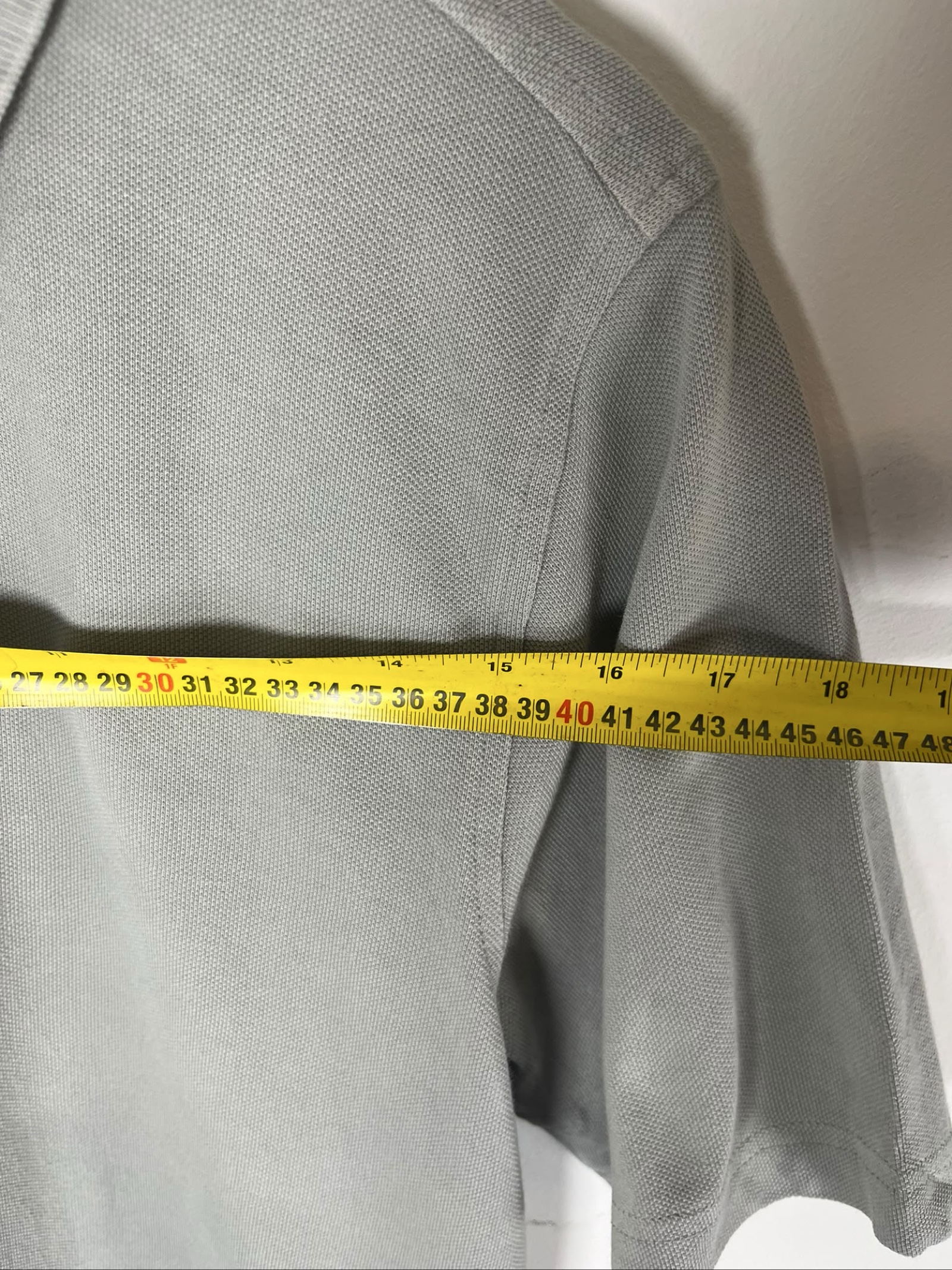 L.L. Bean Men's Grey Slightly Fitted Polo Shirt Small Regular image 4