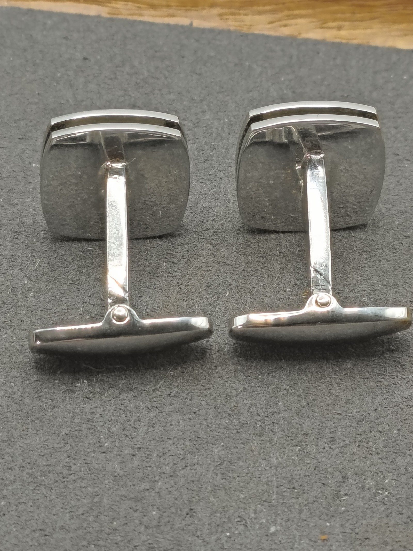 Yves Saint Laurent Silver Cufflinks & Tie Clip Set Other image 6