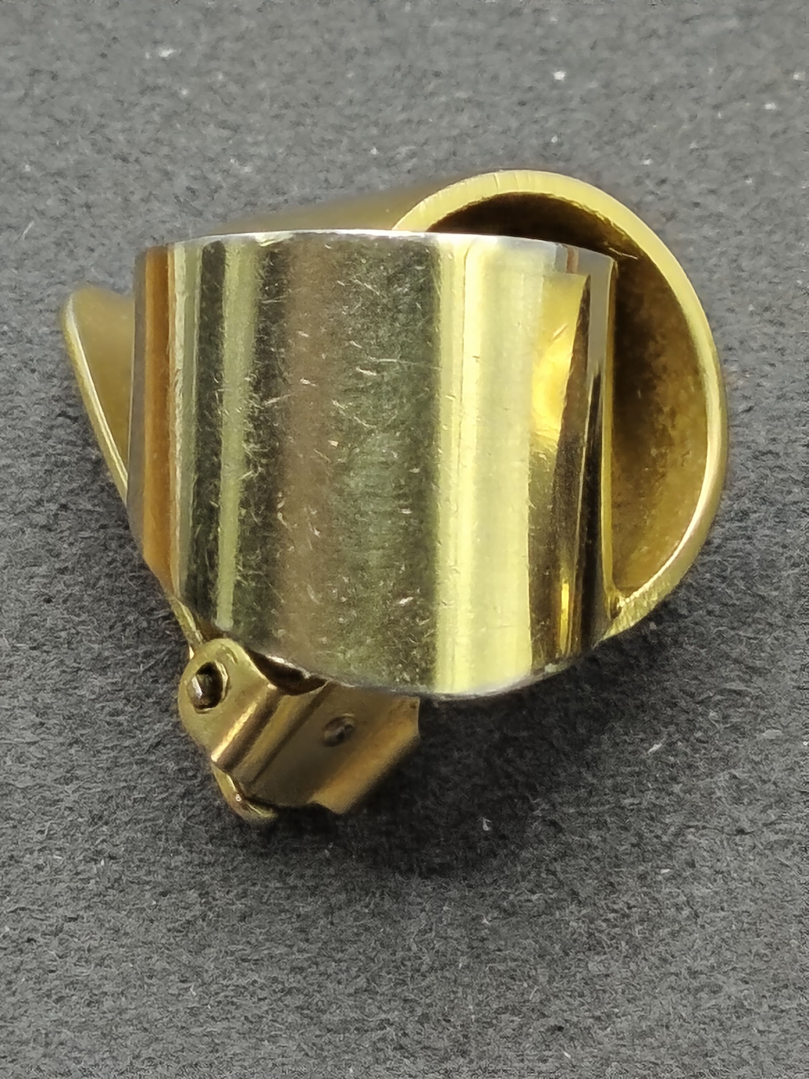 Rol Gold Tone Clip On Earrings Unisex Other image 7