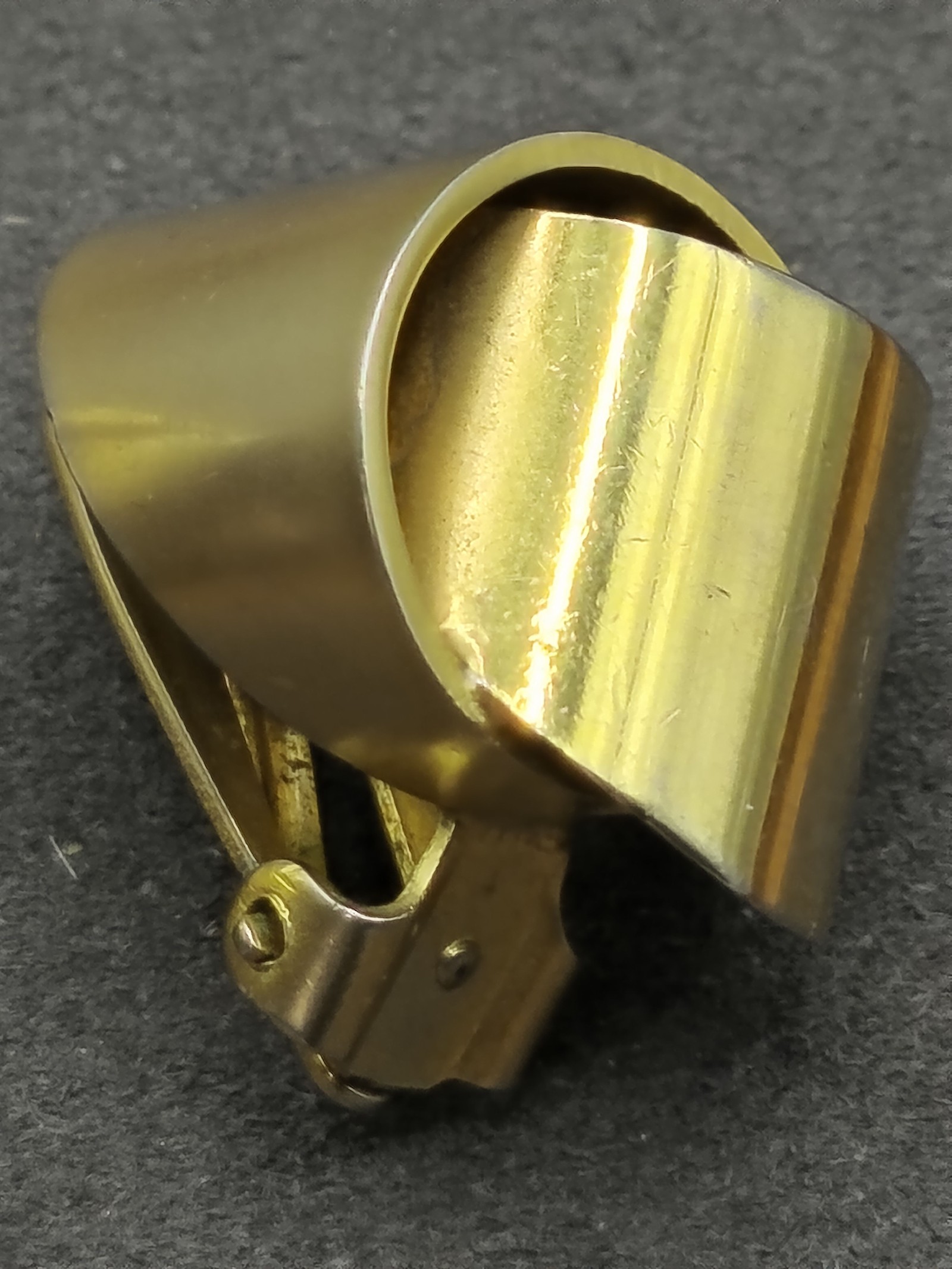 Rol Gold Tone Clip On Earrings Unisex Other image 8