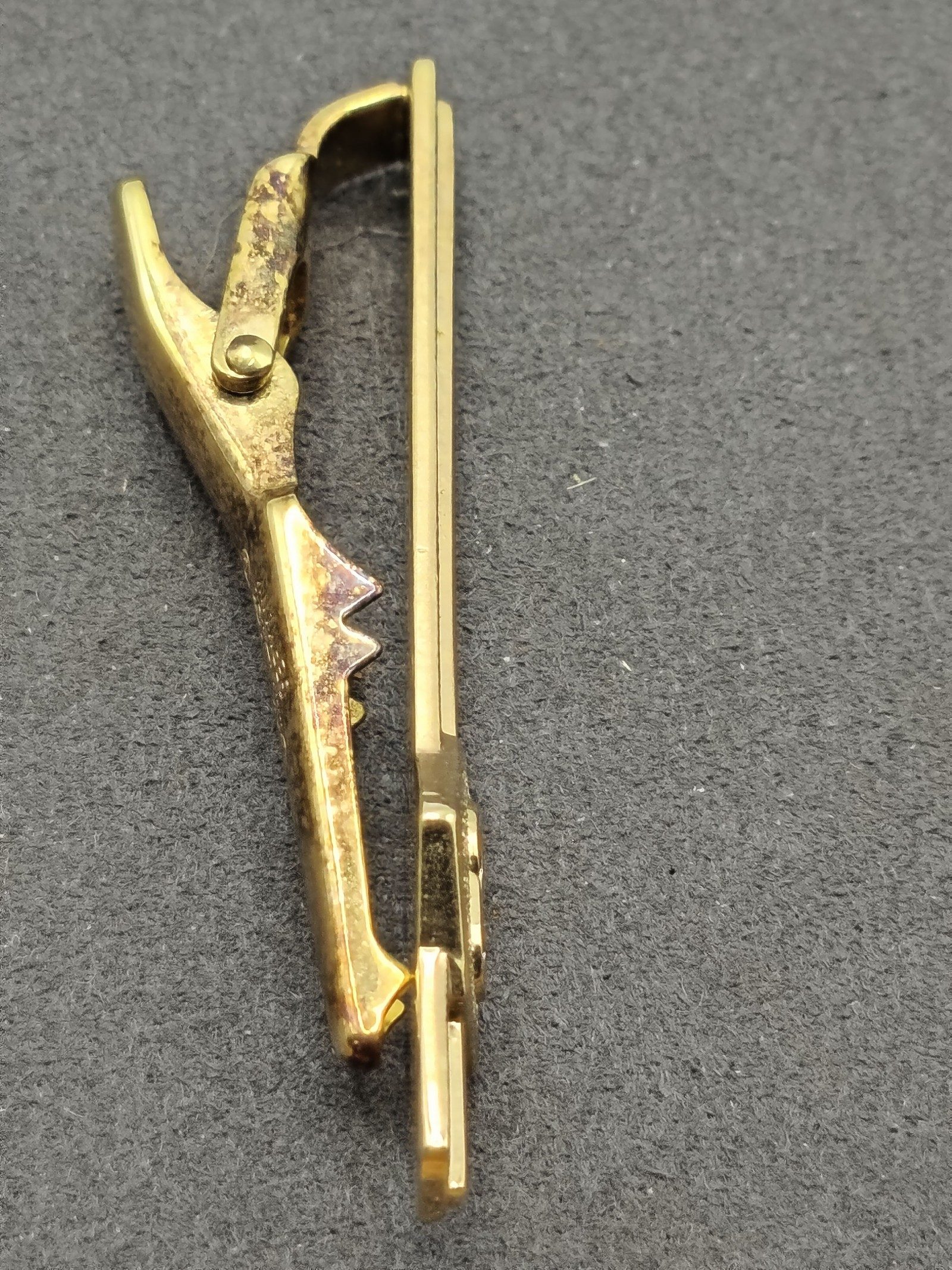 Christian Dior Gold Tone Men's Tie Clip Other image 5