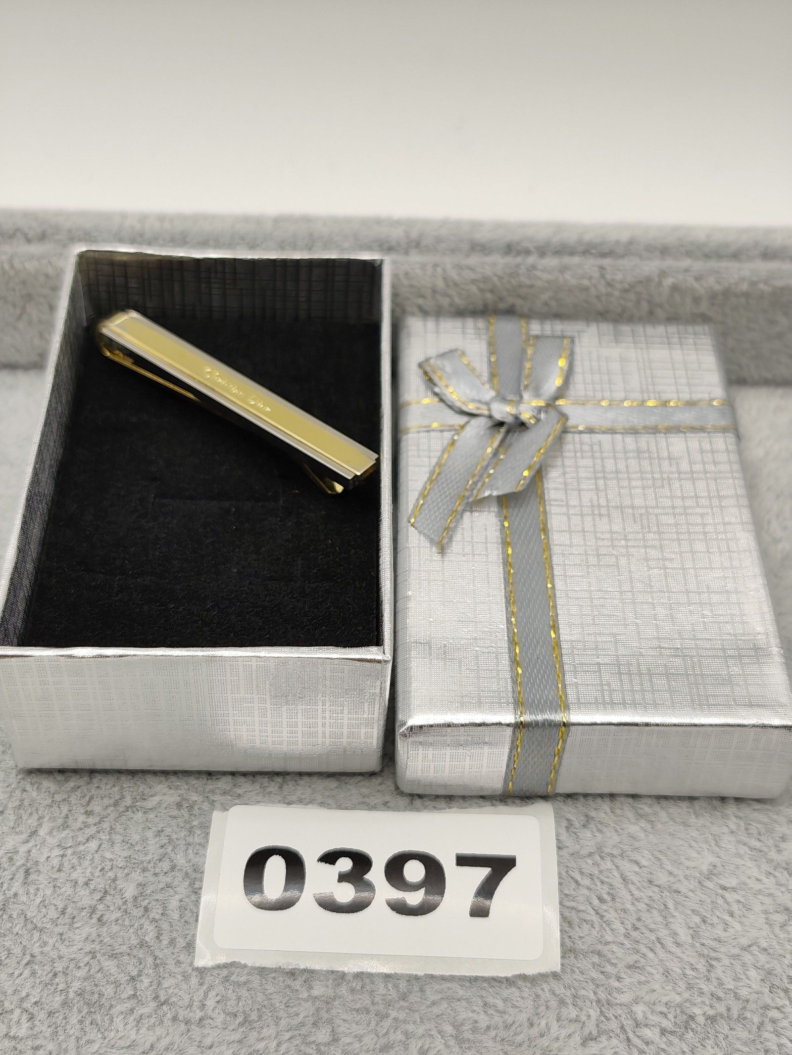 Christian Dior Gold & Silver Men's Tie Clip