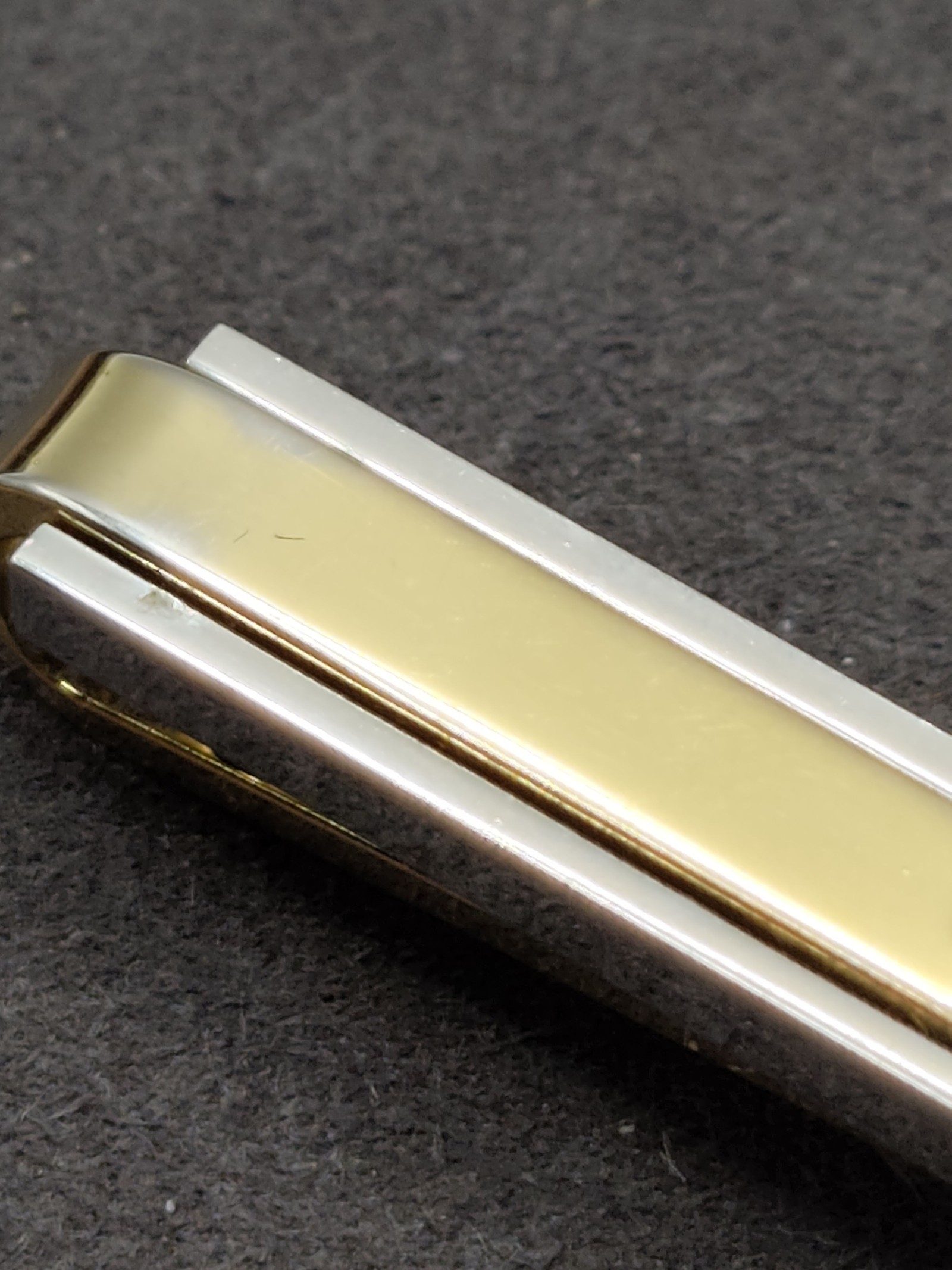 Christian Dior Gold & Silver Men's Tie Clip image 6
