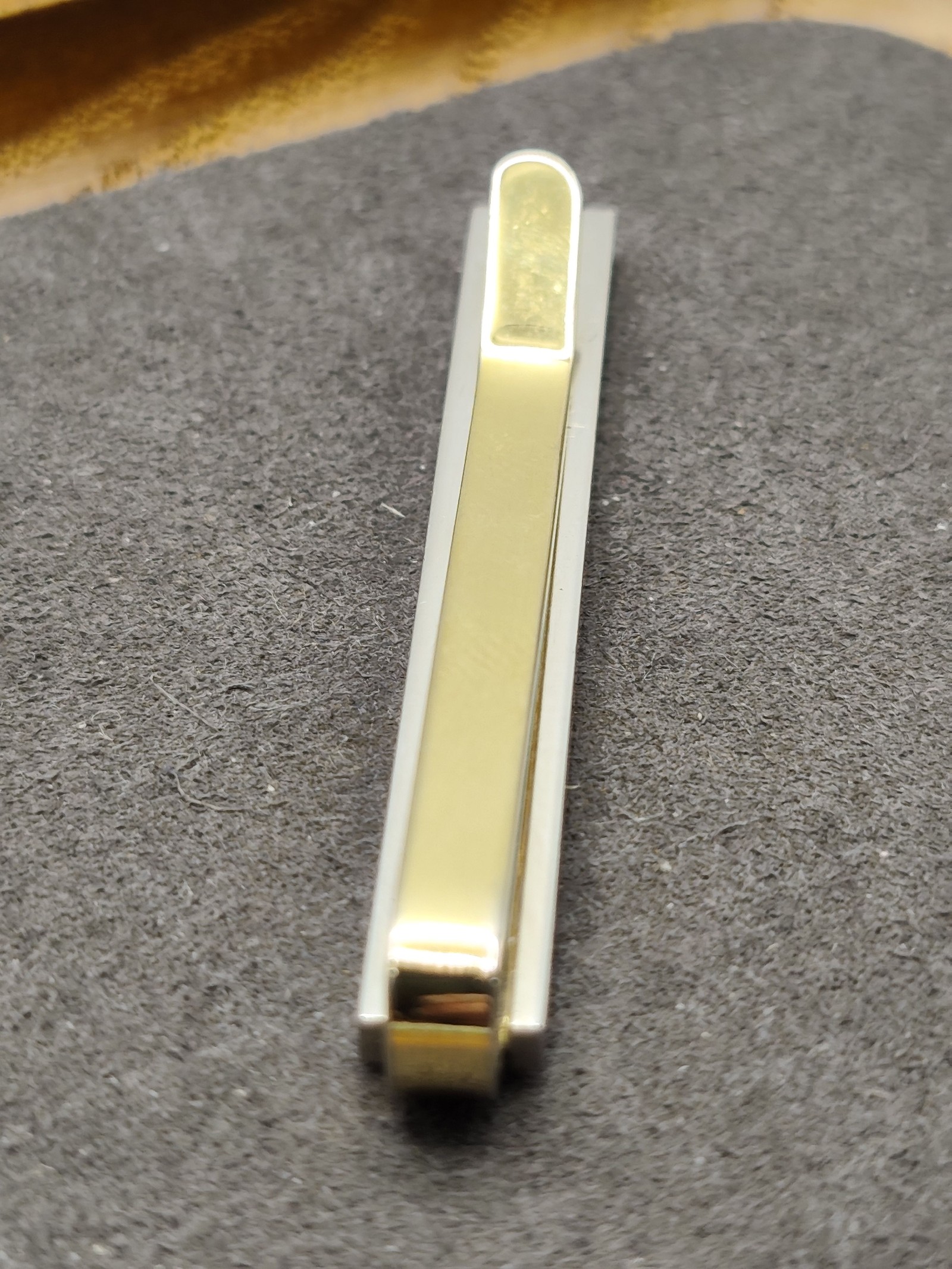 Christian Dior Gold & Silver Men's Tie Clip image 10