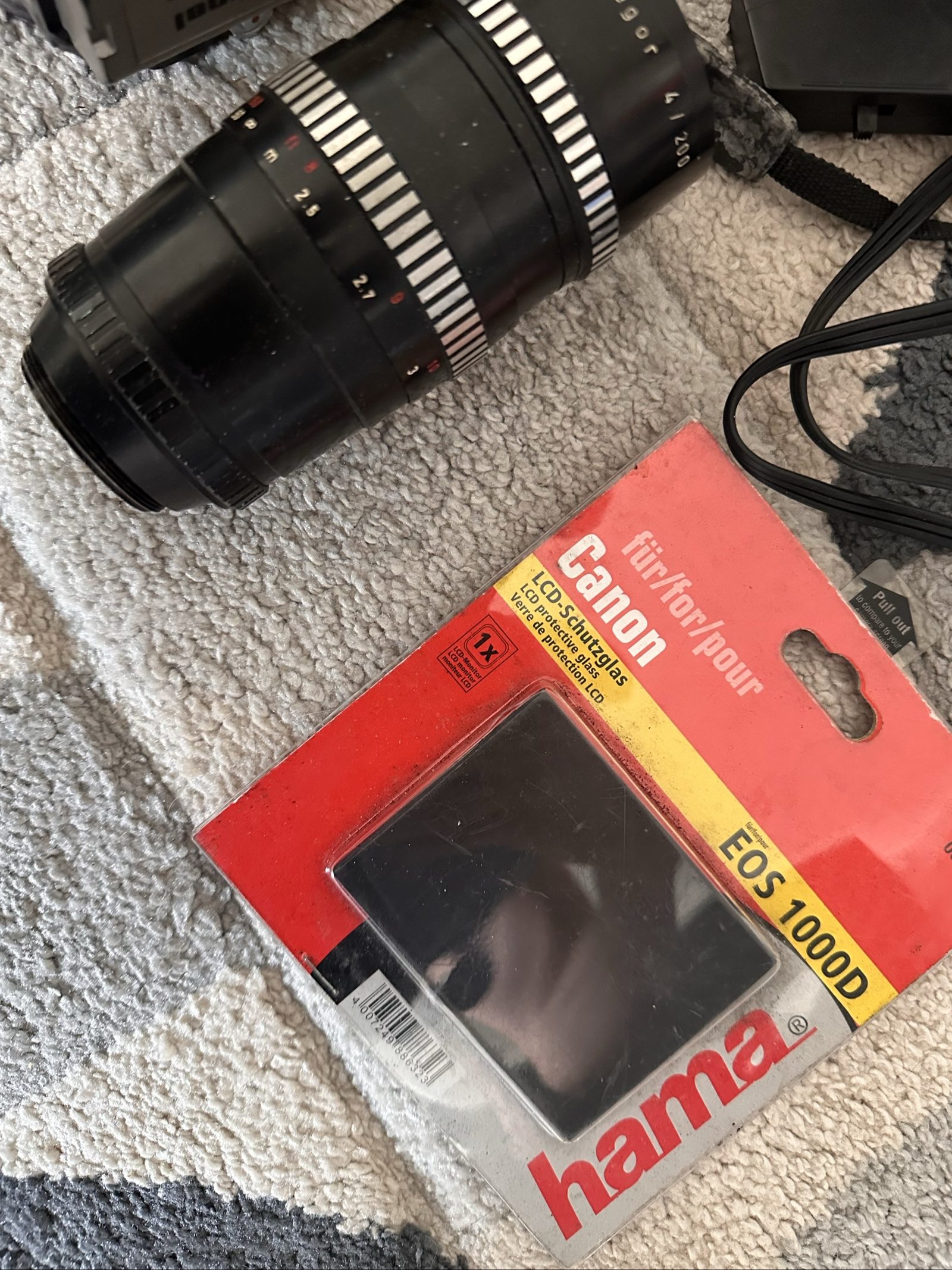 Canon Black Super 8 Movie Camera with Panasonic Mini DV & Kodak M12 Box image 6