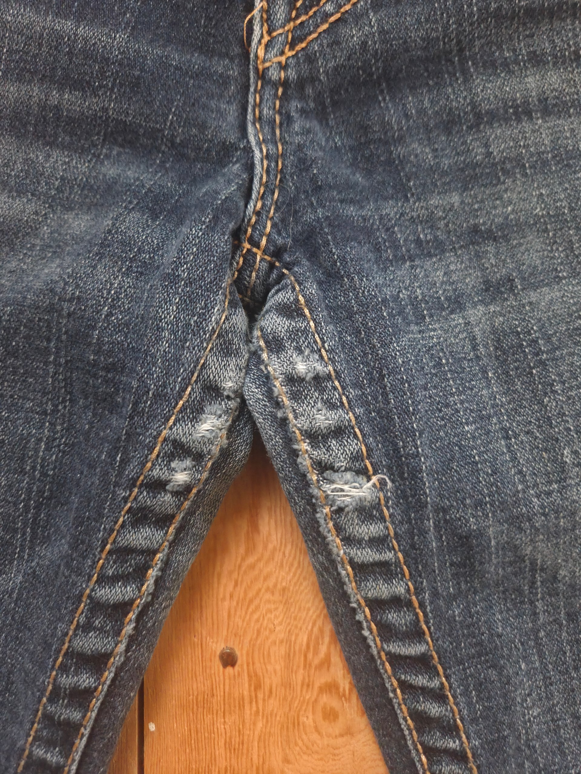 True Religion Y2K Low Rise Petite Jeans W29 UK 10 Horseshoe Flap Pockets 27L image 8