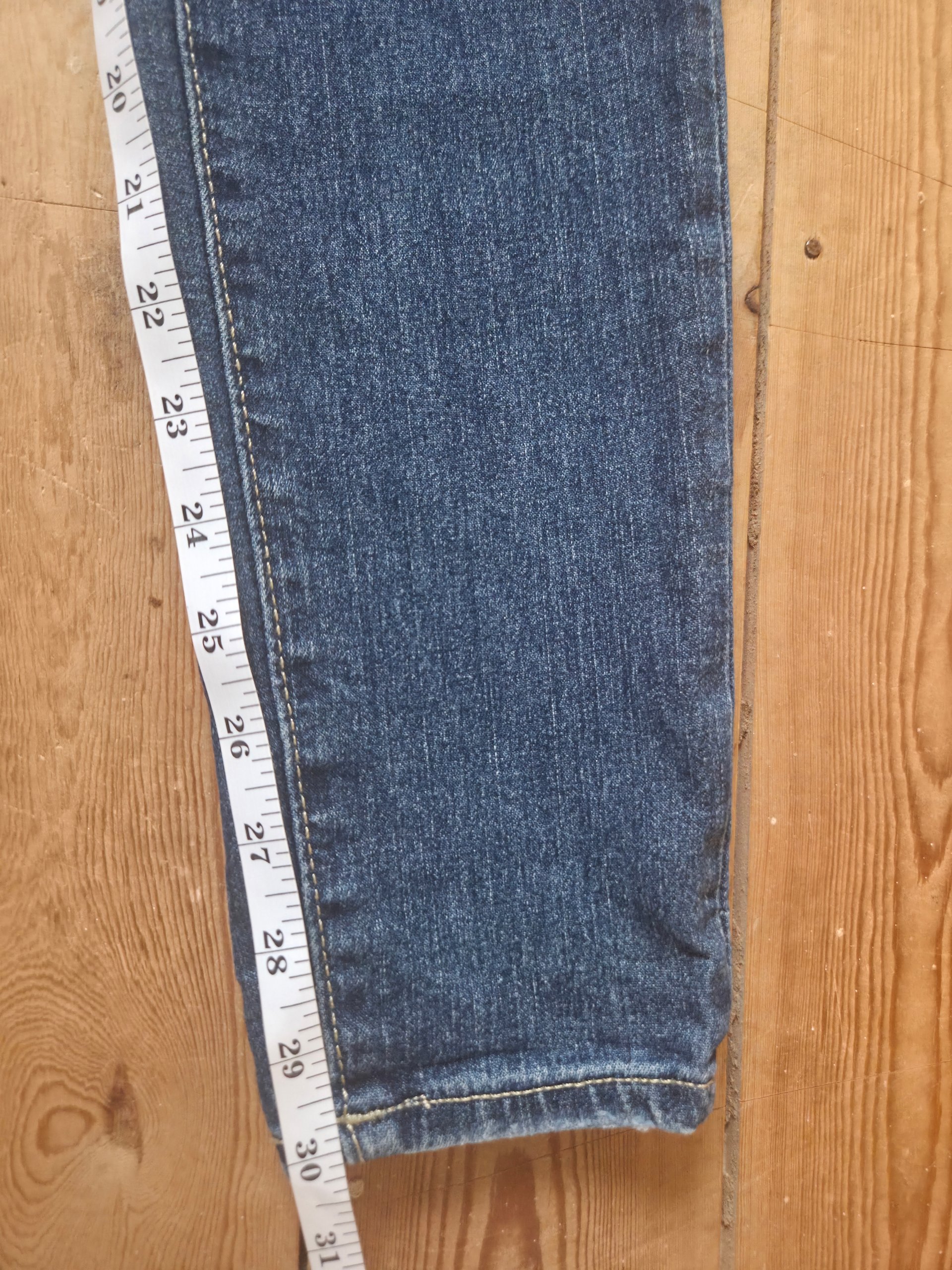 True Religion High Rise Super Skinny Jeans W27 UK 6 Y2K 30L image 5
