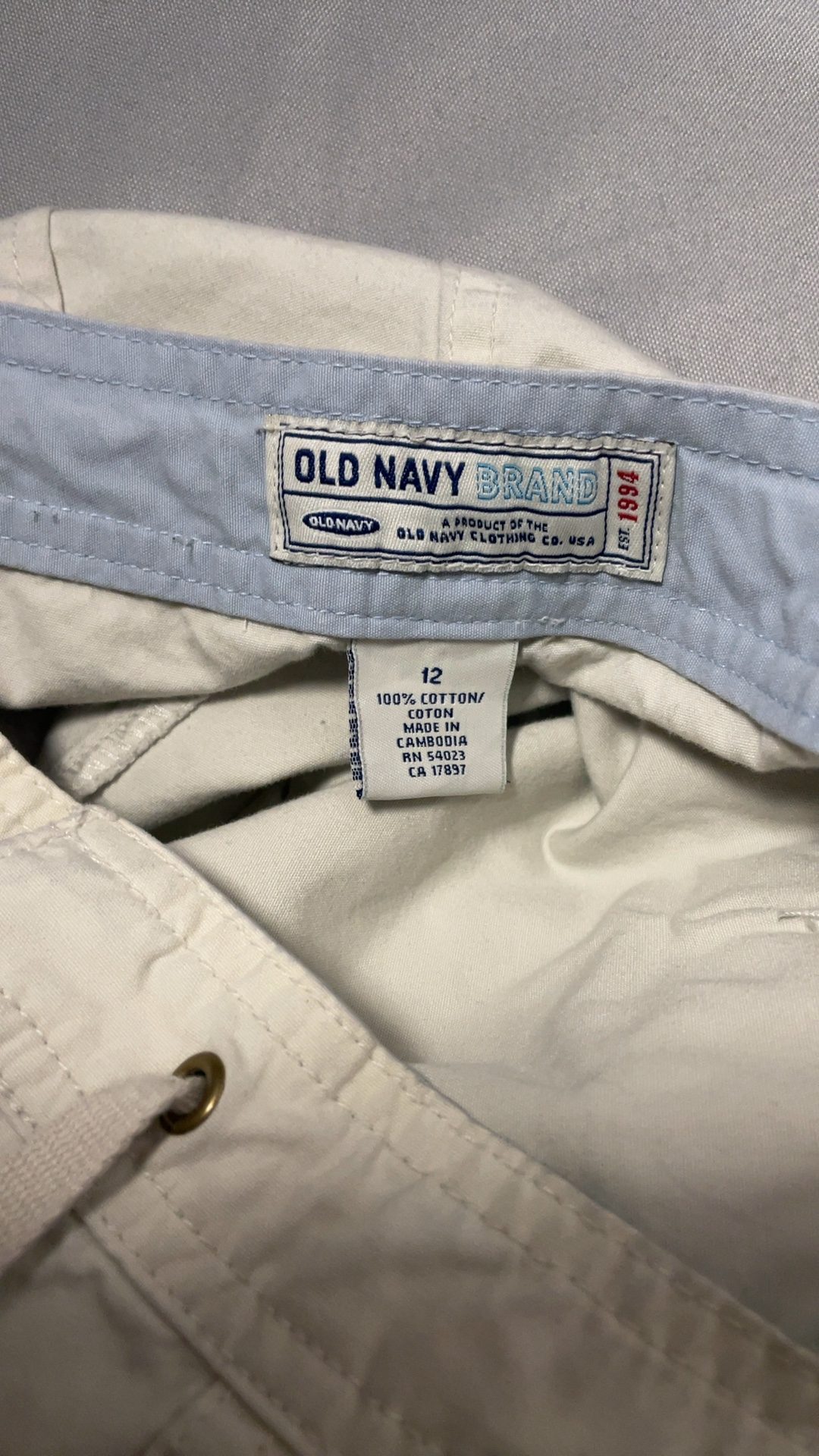 Old Navy Cotton Shorts Size 12 image 4