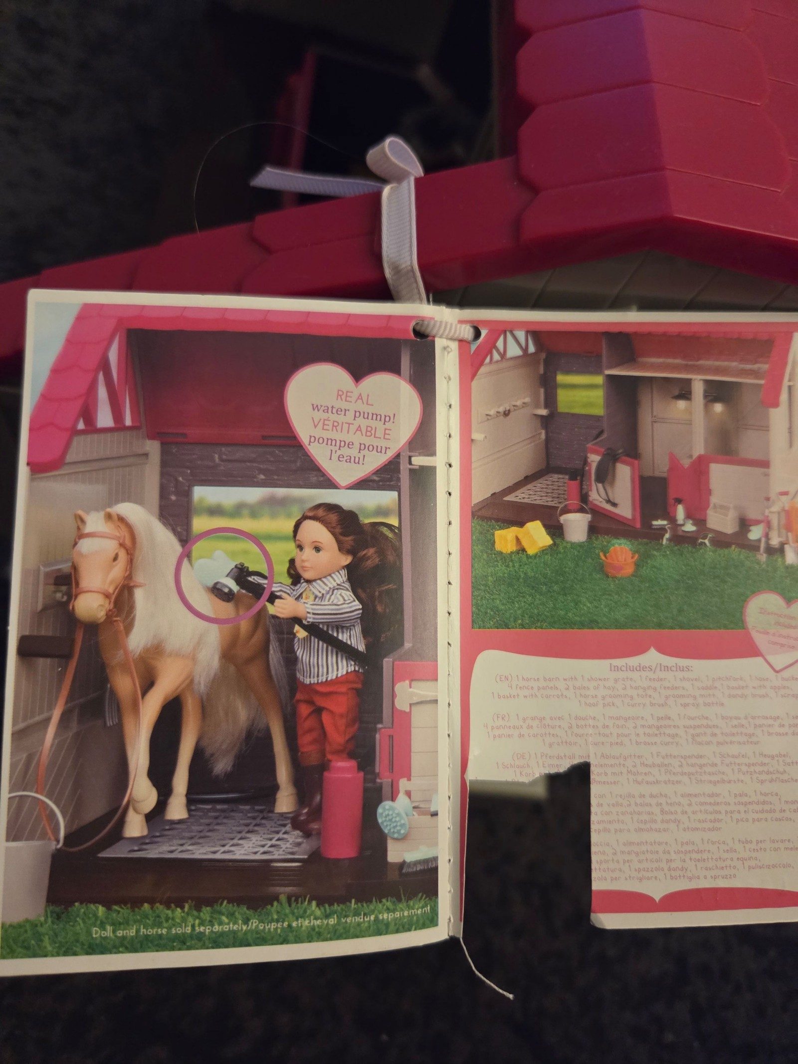 LORI Kids Horse Haven Playset with Doll & Brown Horse Other image 6