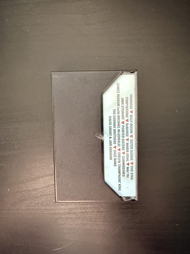 The Dance Hits Album Various Artists Cassette Tape 1986 image 2