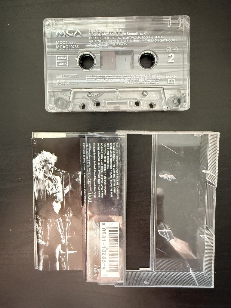 The Commitments Original Motion Picture Soundtrack Music Cassette image 3
