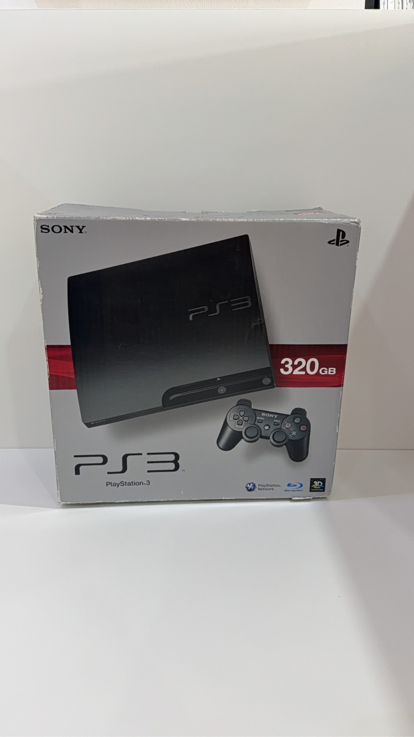 Sony PlayStation 3 PS3 320GB Boxed Console + Official Controller Cables Tested image 6