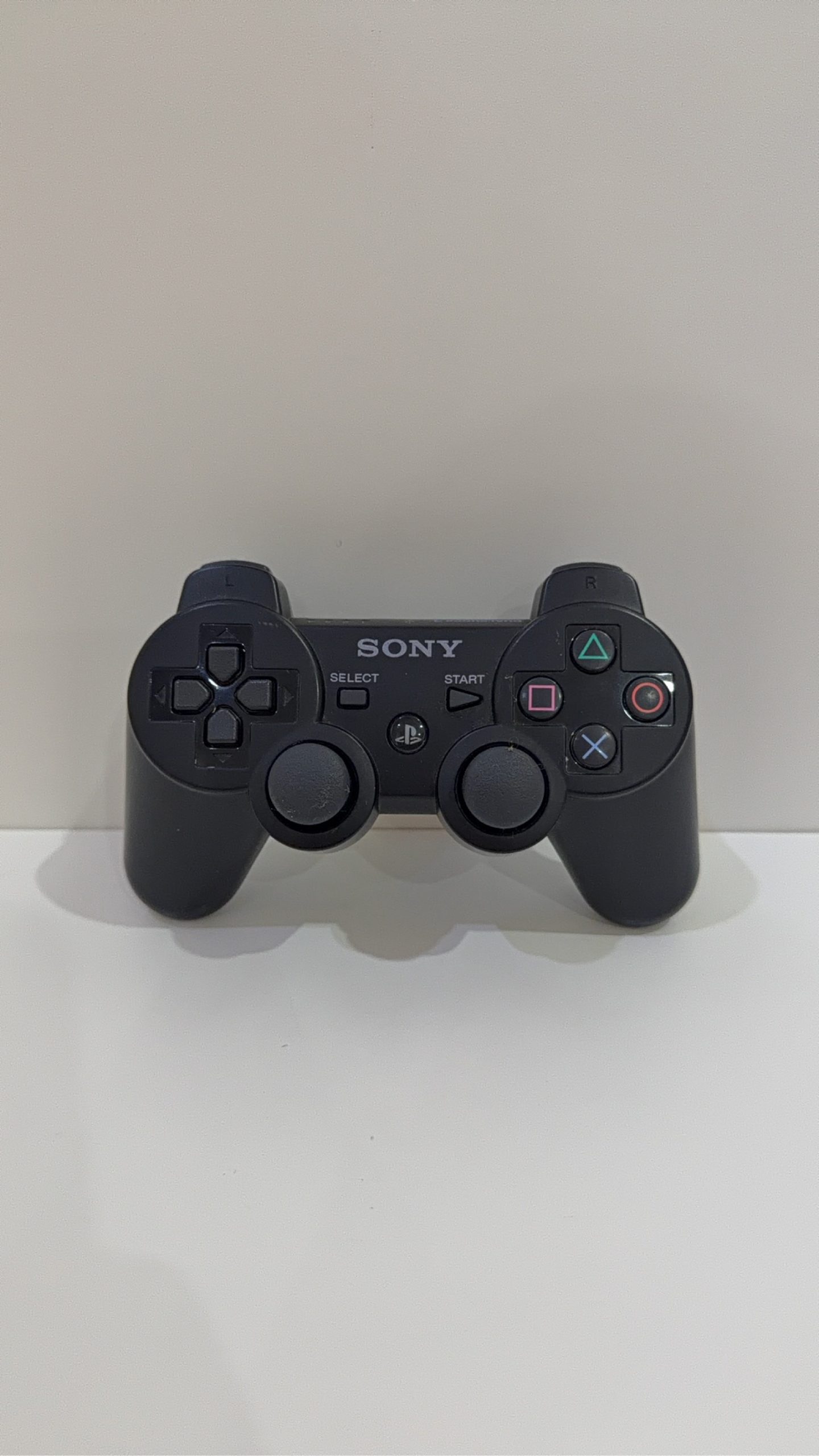 Official Sony PlayStation 3 PS3 DualShock 3 Sixaxis Controller Black Tested