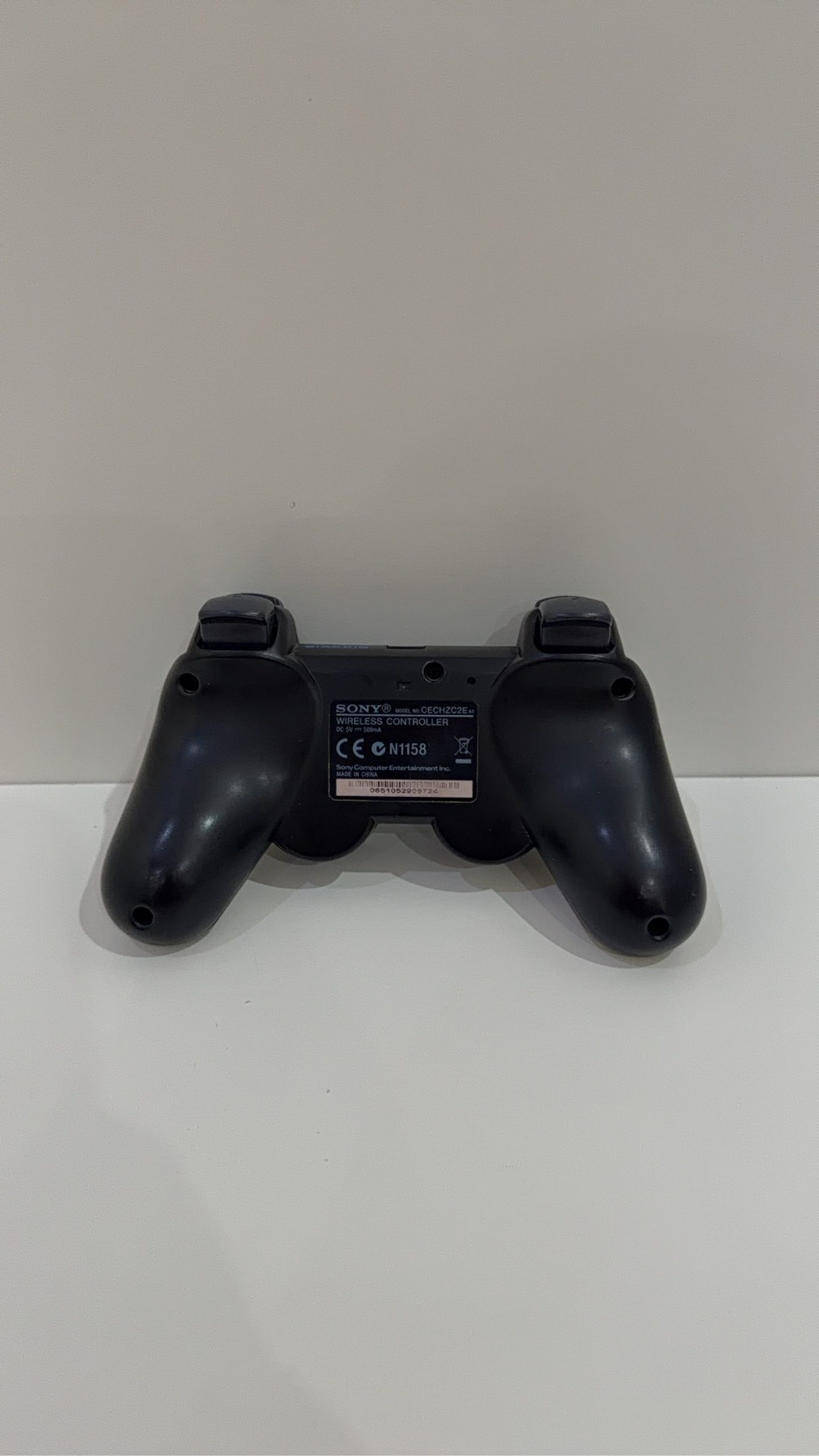 Official Sony PlayStation 3 PS3 DualShock 3 Sixaxis Controller Black Tested image 2