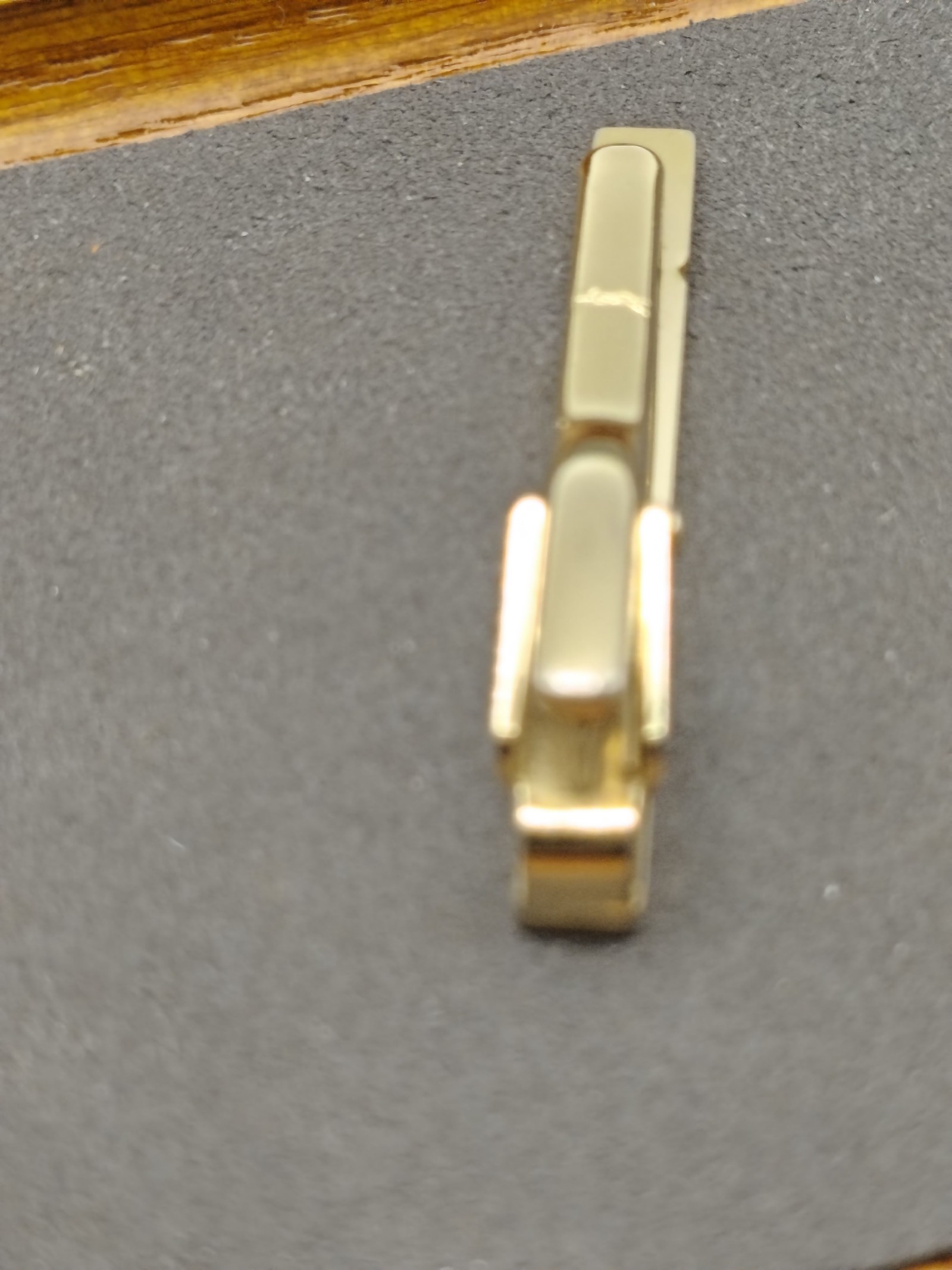 Yves Saint Laurent Gold-tone Tie Clip Men Other with Box image 10