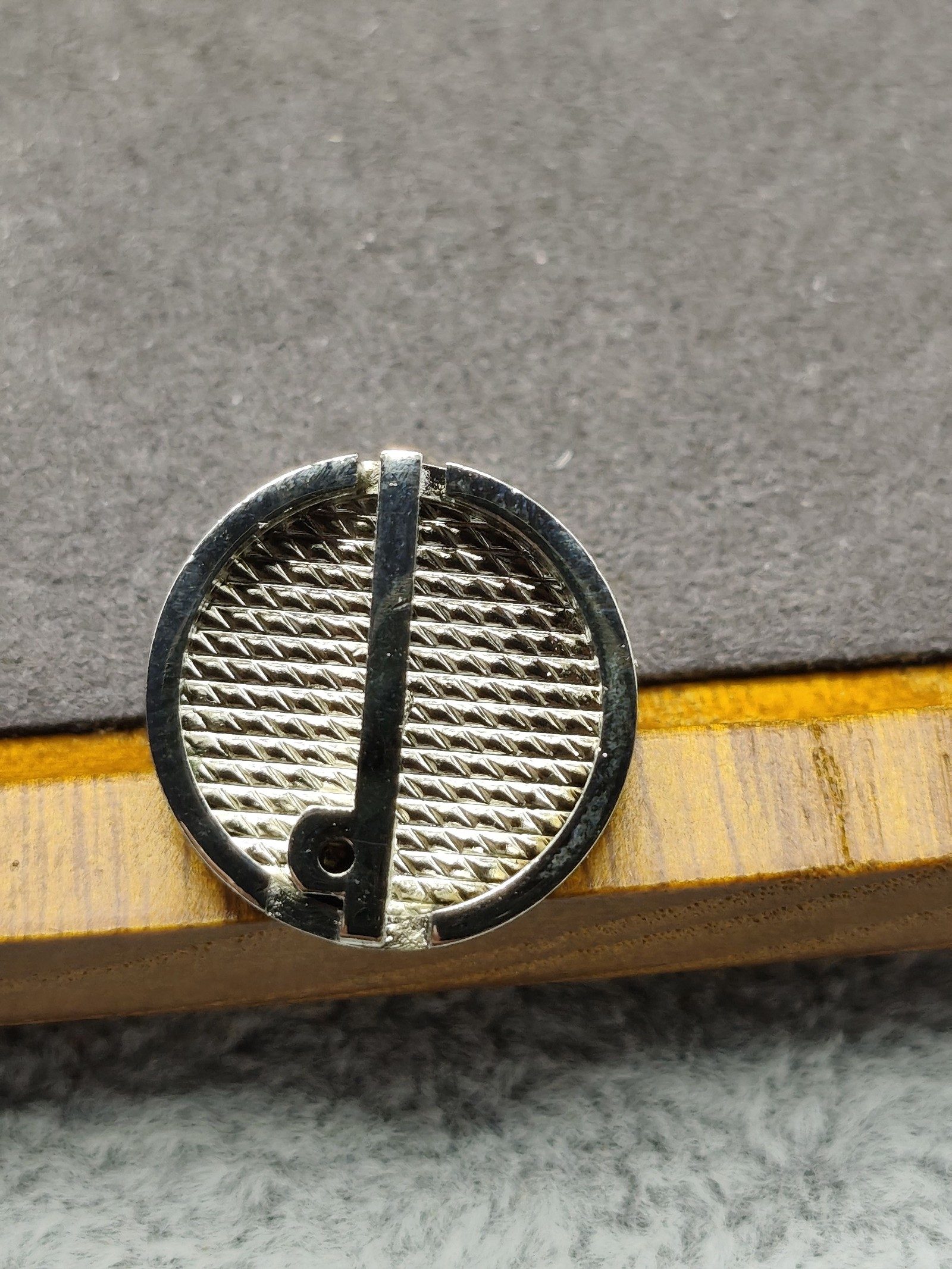 Dunhill Circular Tie Tack with Chain & Gift Box Other Size image 3