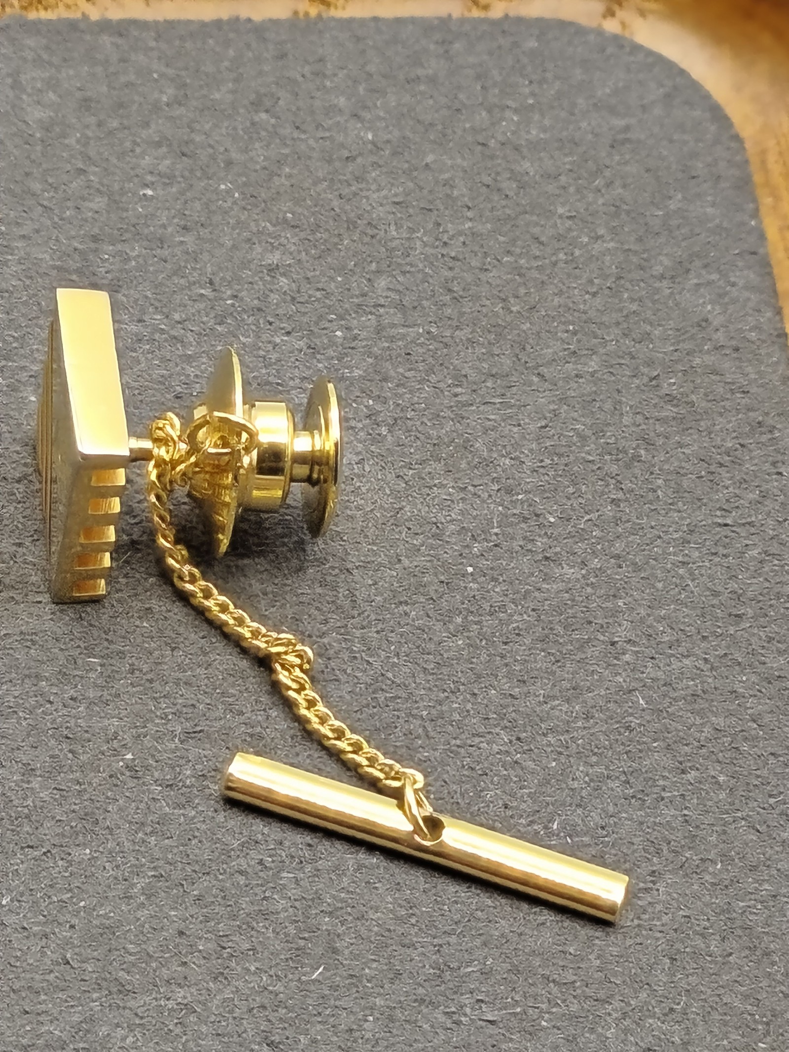 Dior Gold Tone Men's Tie Clip Other image 5