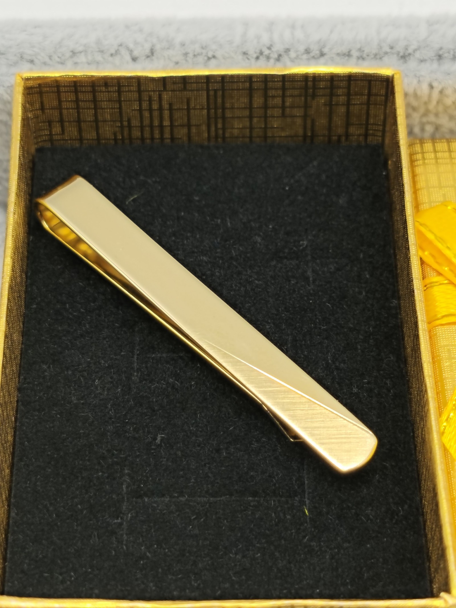 Dior Gold Tone 12KT GF Men's Tie Clip Other Size image 2