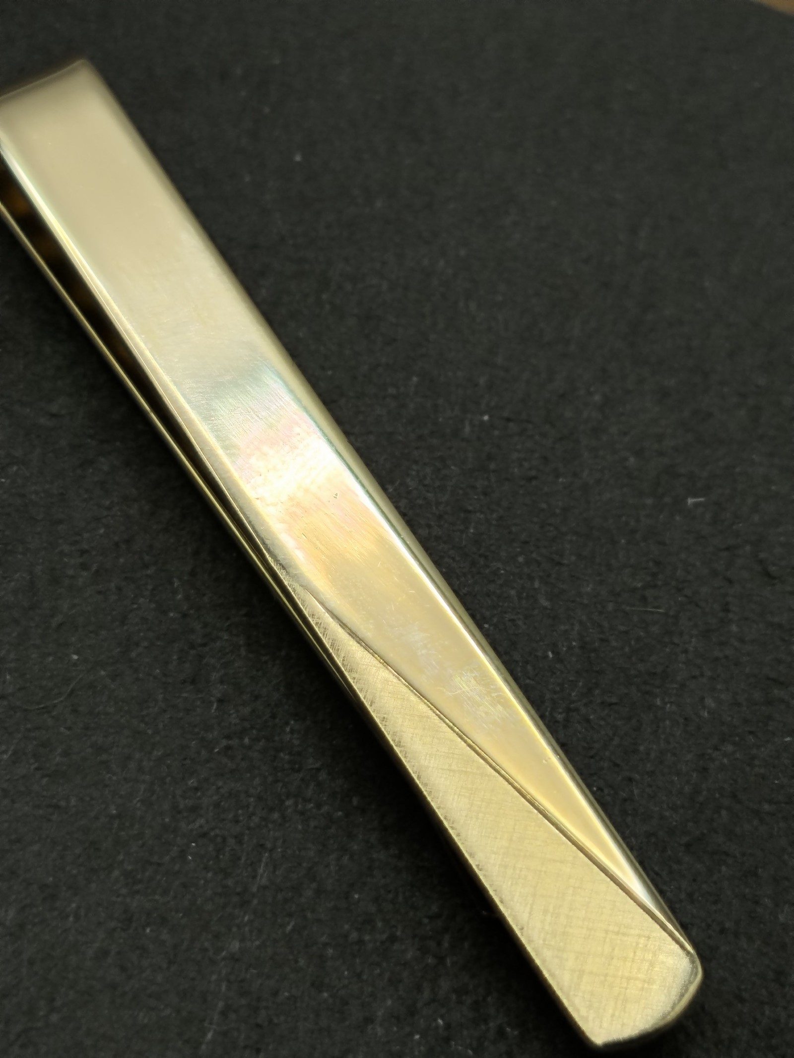 Dior Gold Tone 12KT GF Men's Tie Clip Other Size image 3