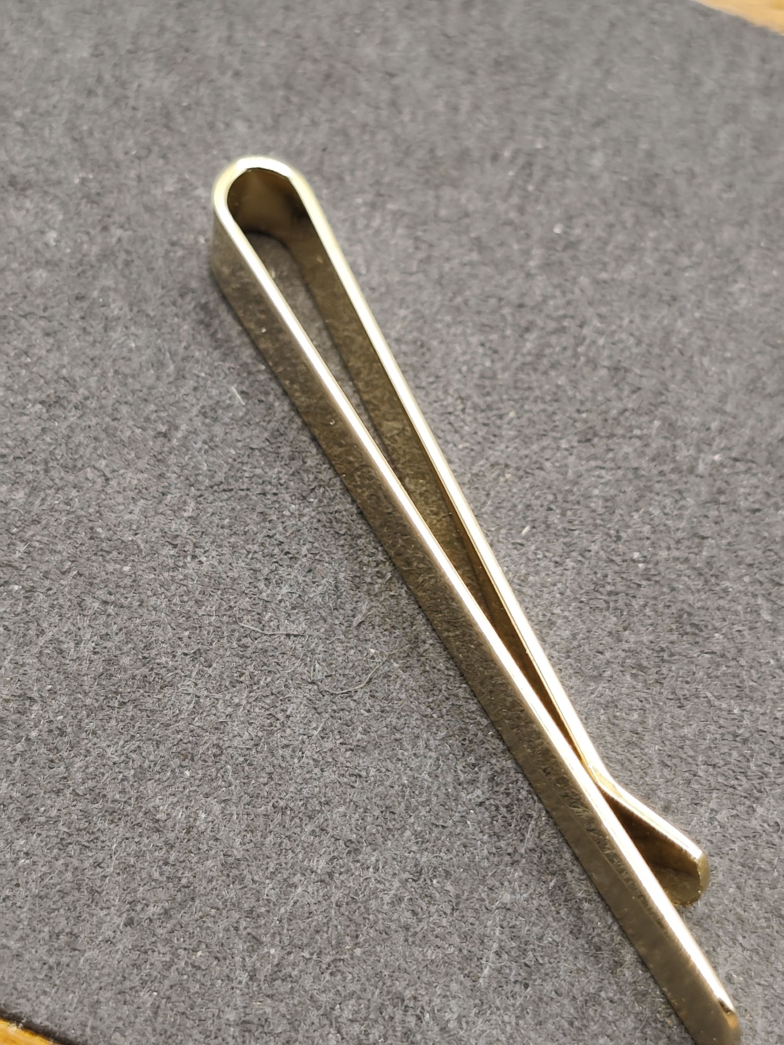 Dior Gold Tone 12KT GF Men's Tie Clip Other Size image 5