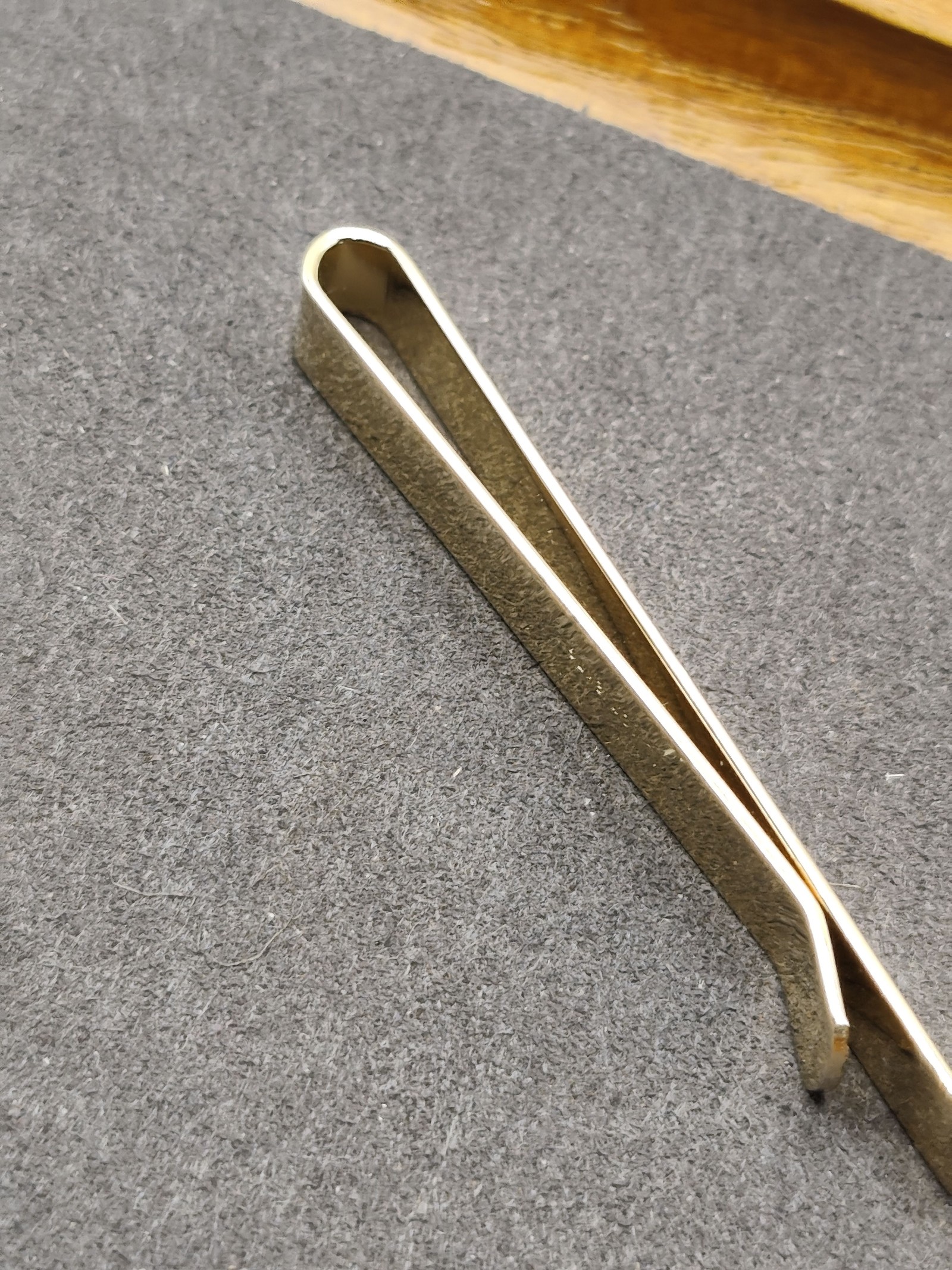 Dior Gold Tone 12KT GF Men's Tie Clip Other Size image 6