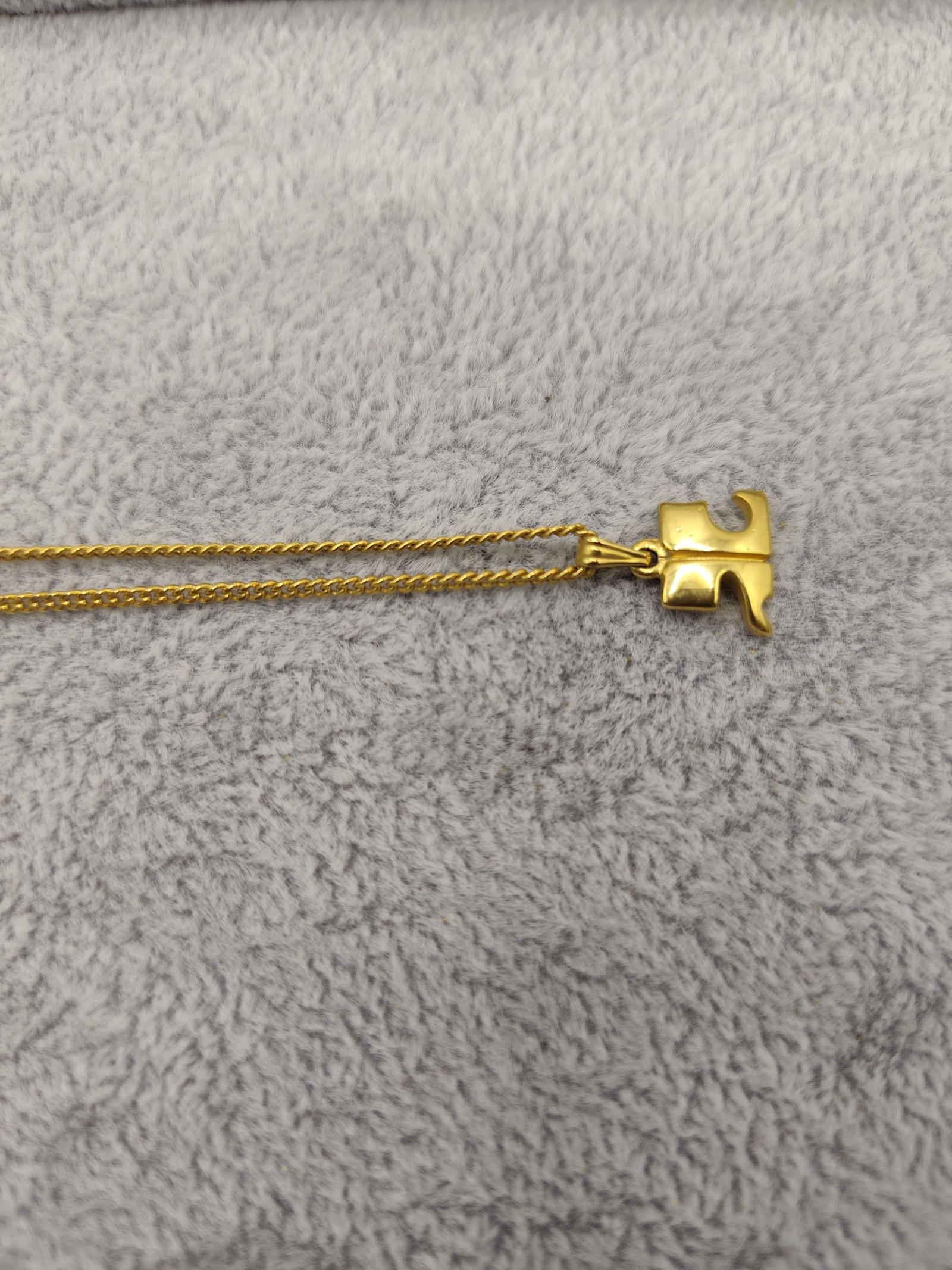 Courrèges Paris Gold Tone Pendant Necklace Women Other image 8